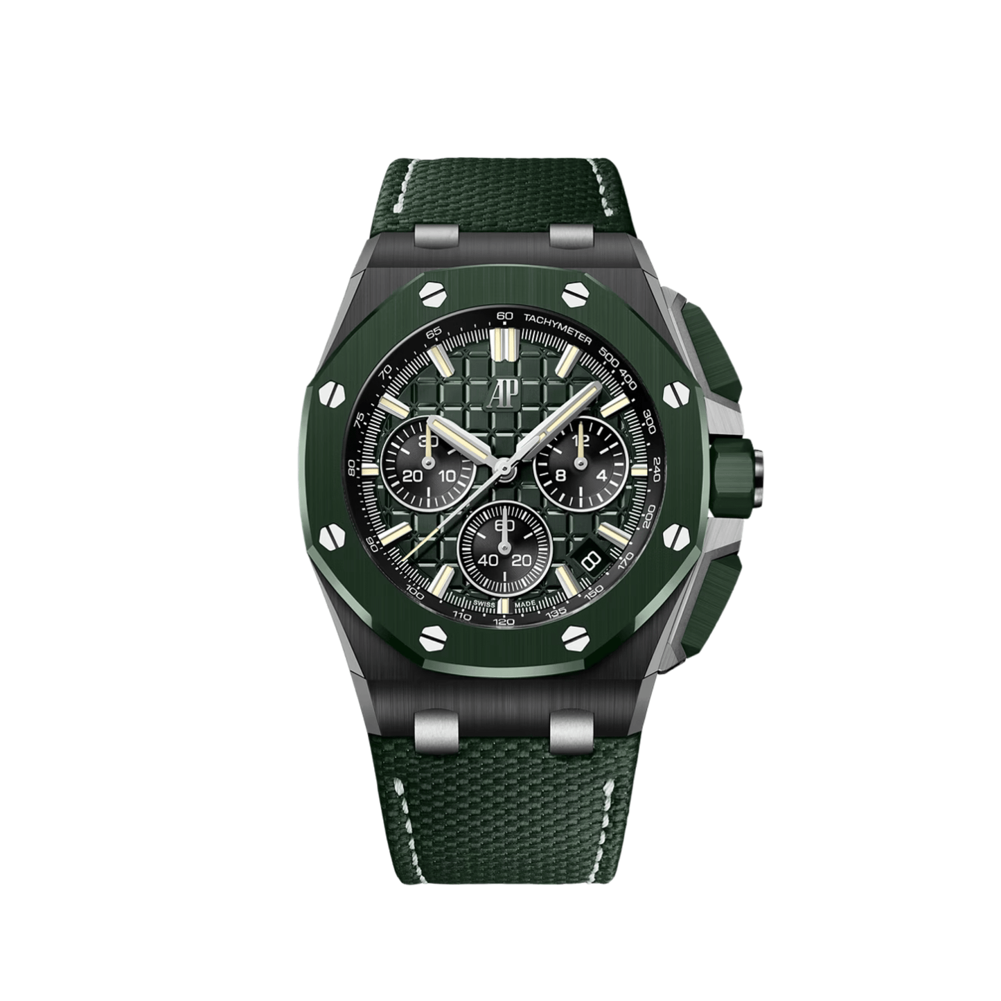 Audemars Piguet Royal Oak Offshore 26420CE.OO.A063VE.01 Selfwinding Chronograph Black and Green Ceramic (2025)