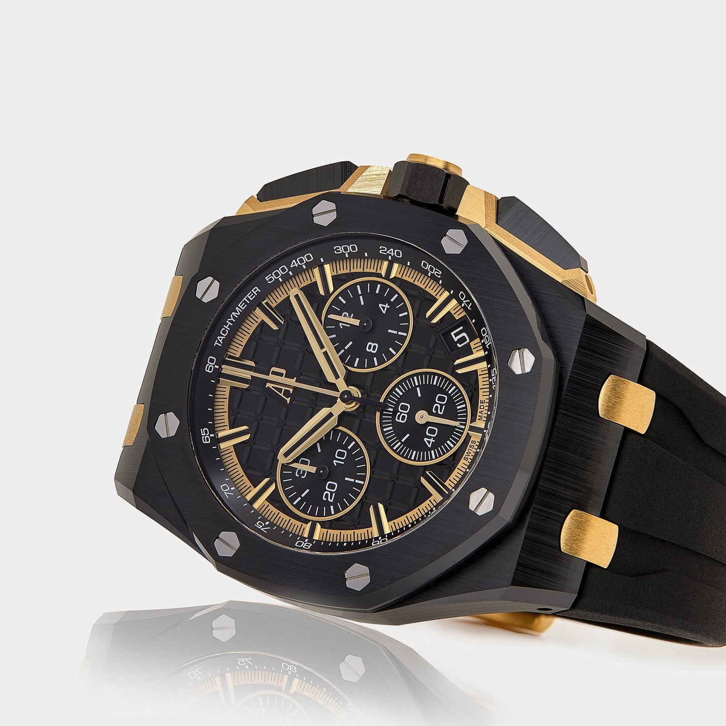 Audemars Piguet Royal Oak Offshore 26420CE.OO.A127CR.01 Chronograph Black Ceramic Yellow Gold Black Dial (2024)