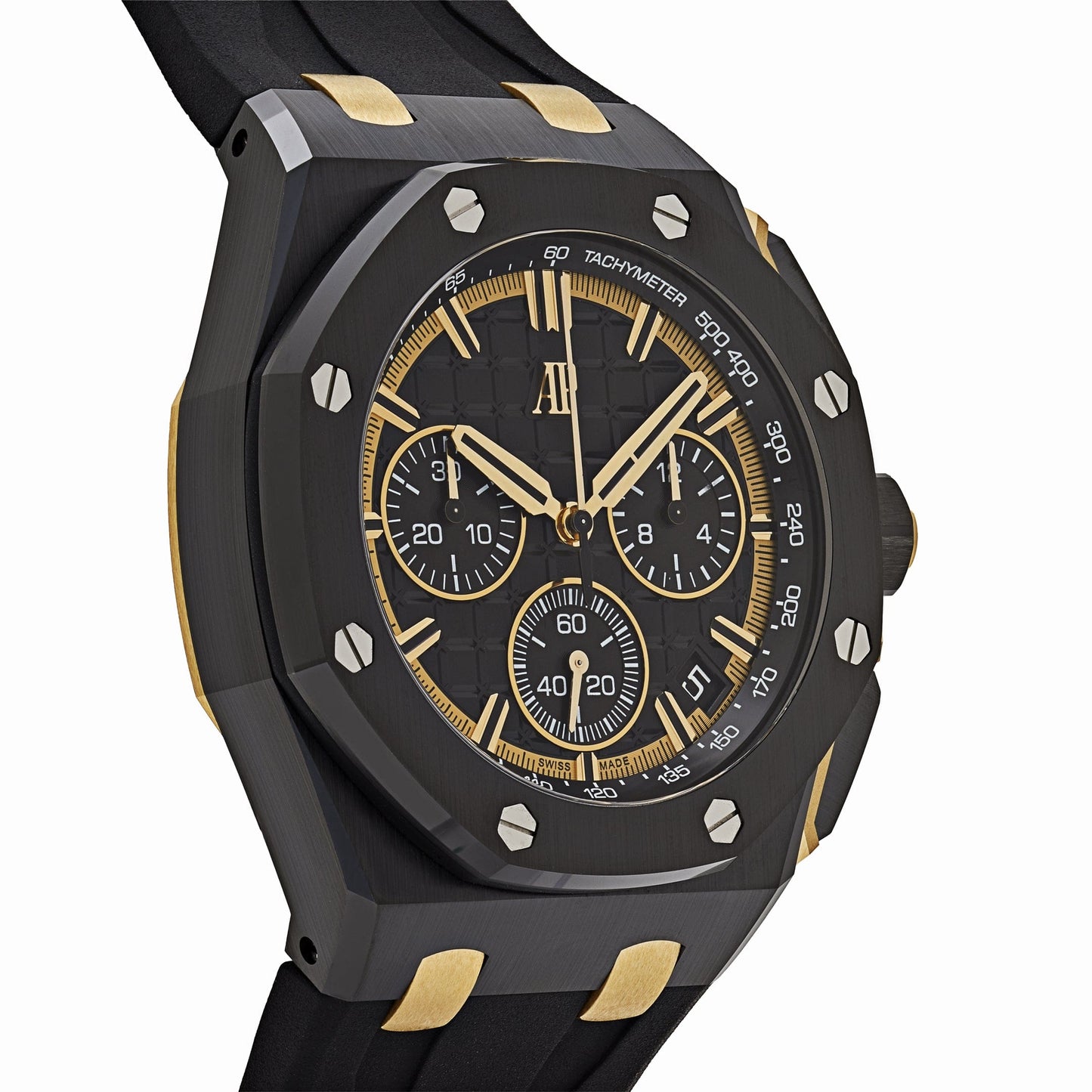 Audemars Piguet Royal Oak Offshore 26420CE.OO.A127CR.01 Chronograph Black Ceramic Yellow Gold Black Dial (2024)