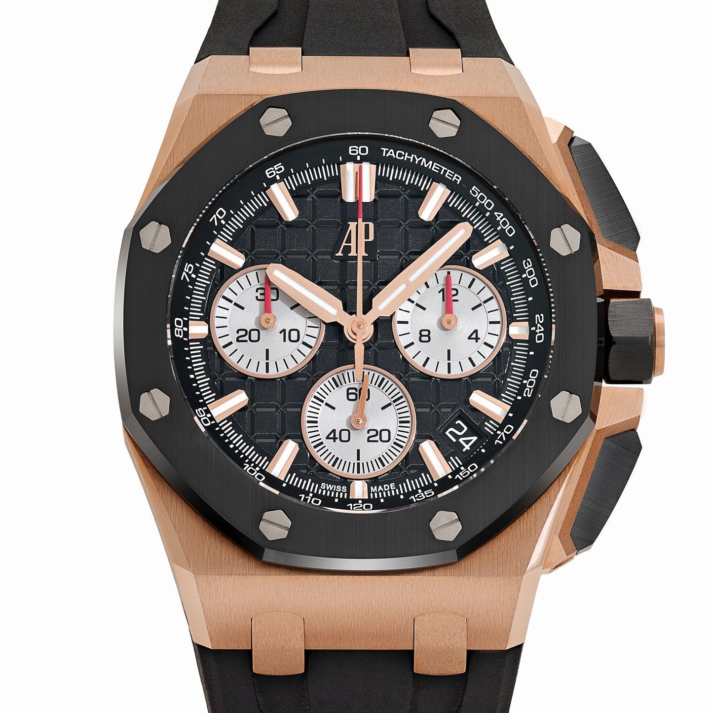 Audemars Piguet Royal Oak Offshore 26420RO.OO.A002CA.01 Chronograph Rose Gold Black Dial