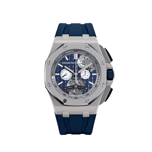 Audemars Piguet Royal Oak Offshore 26540ST.OO.A027CA.01 Tourbillon Chronograph Stainless Steel Blue Dial Limited Edition of 15 (2017)