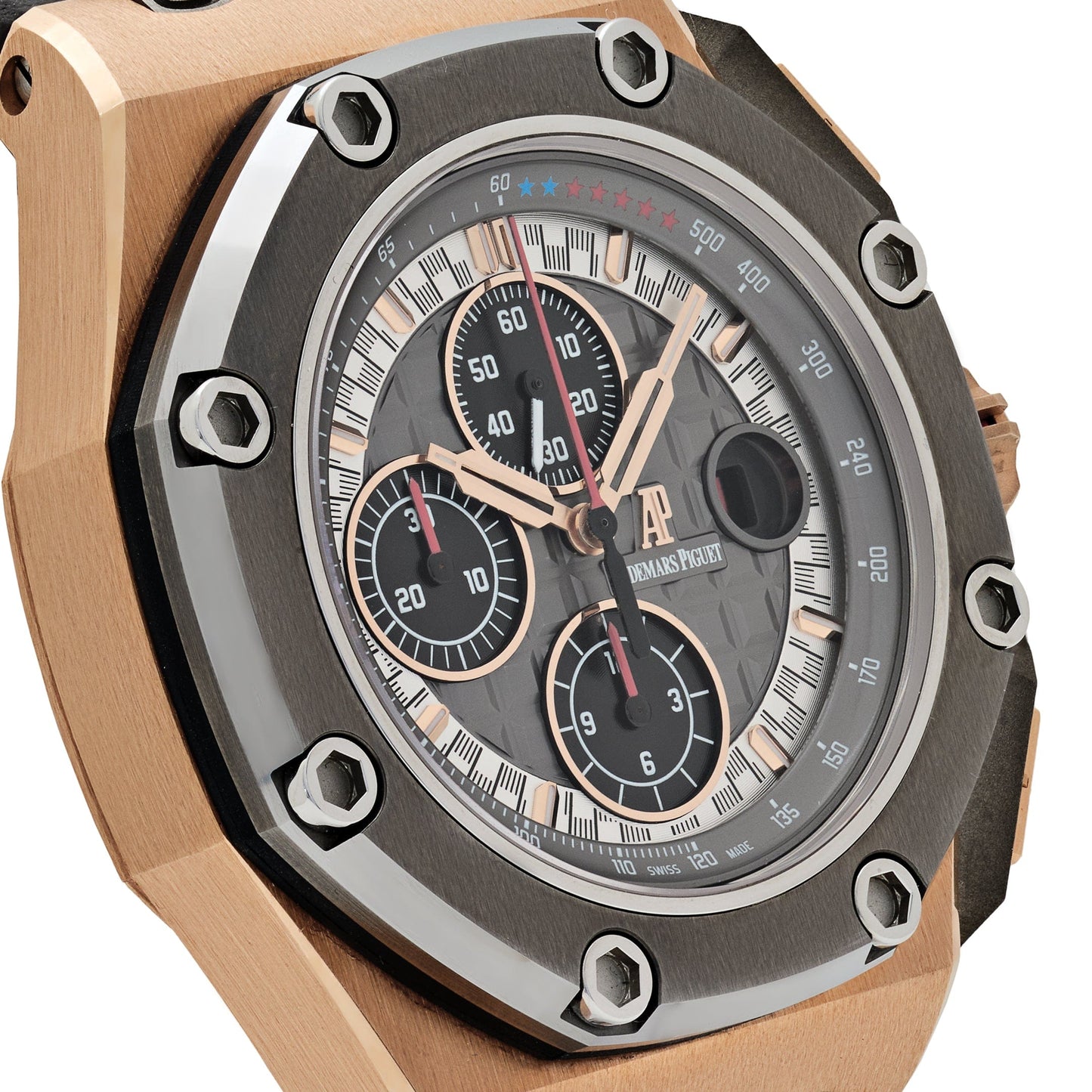 Audemars Piguet Royal Oak Offshore 26568OM.OO.A004CA.01 'Michael Schumacher' Chronograph Rose Gold Grey Dial Limited Edition of 500 (2012)