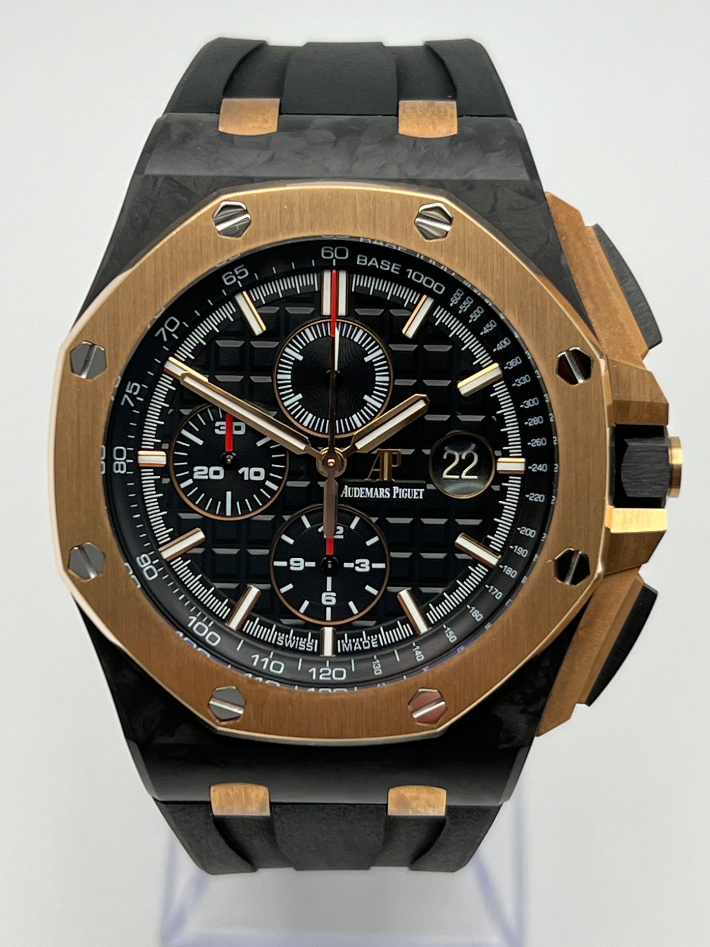 Audemars Piguet Royal Oak Offshore 26406FR.OO.A002CA.01 Chronograph 'QE II Cup 2016' Black and Rose Gold Black Dial Limited Edition of 200