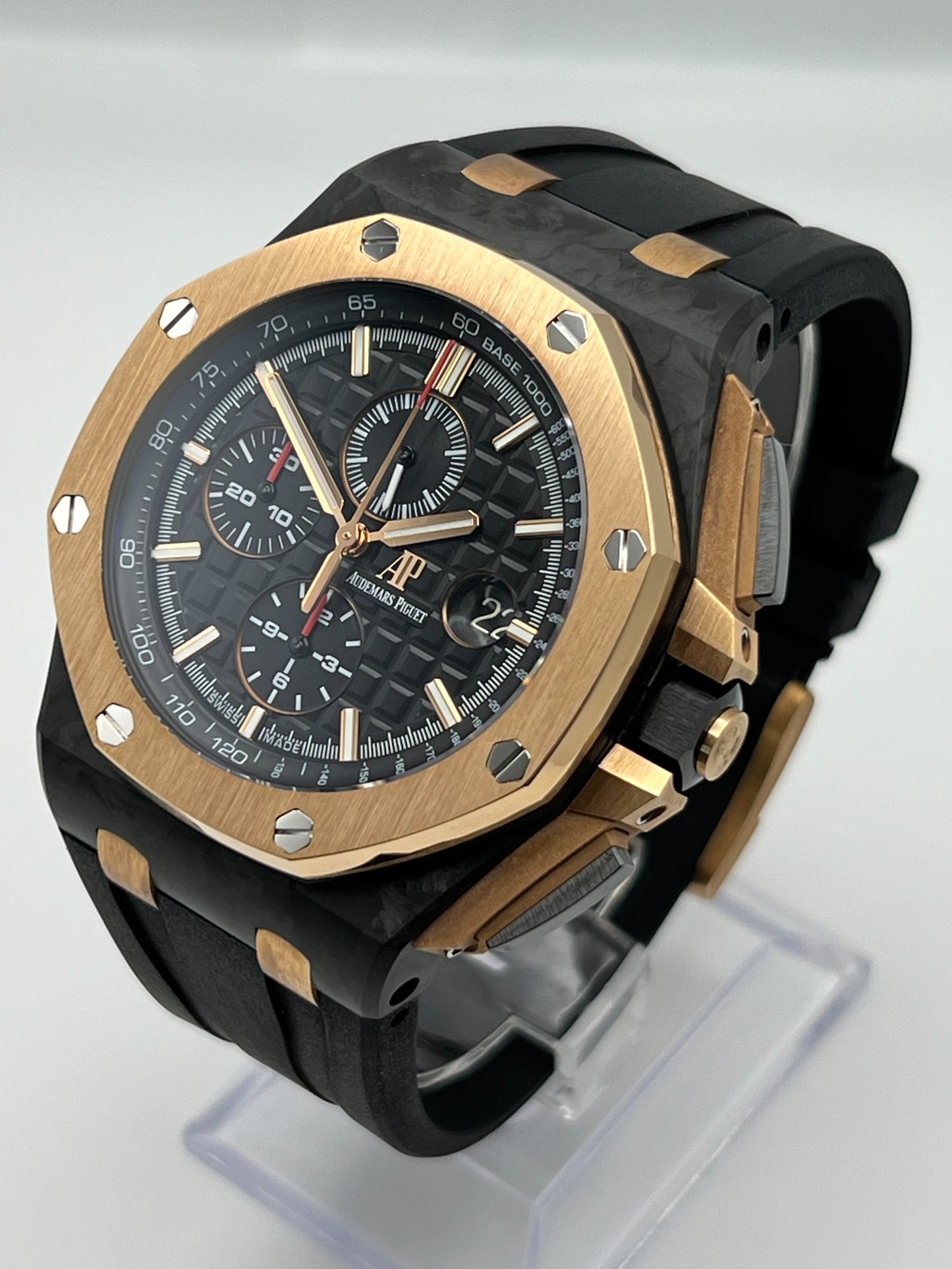 Audemars Piguet Royal Oak Offshore 26406FR.OO.A002CA.01 Chronograph 'QE II Cup 2016' Black and Rose Gold Black Dial Limited Edition of 200