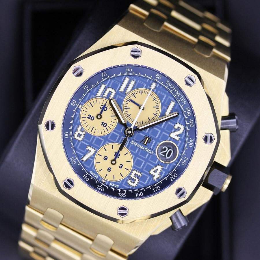 Audemars Piguet Royal Oak Offshore Chronograph 42mm 26470BA Blue Dial Pre-Owned