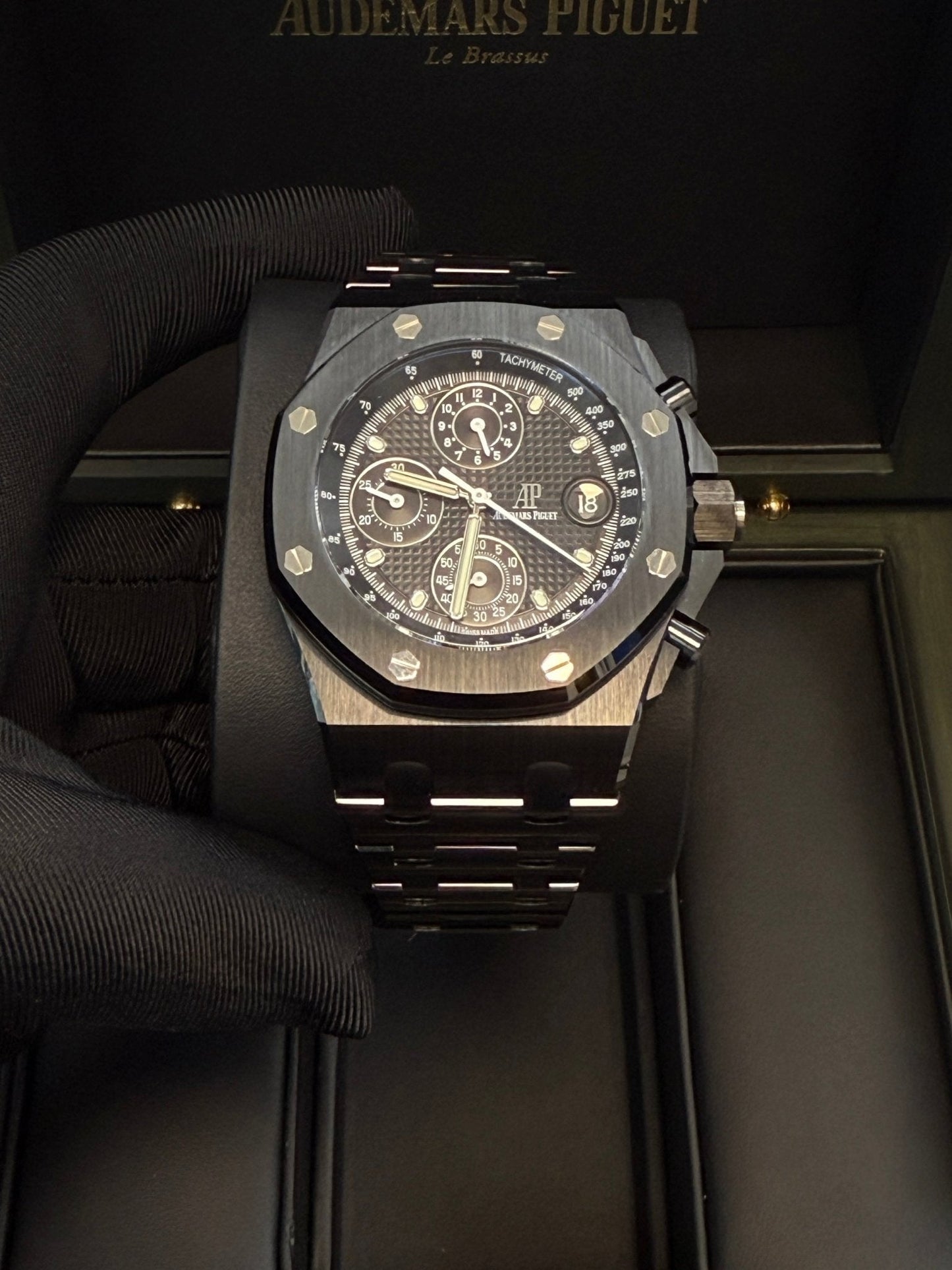 Audemars Piguet Royal Oak Offshore Chronograph Selfwinding Chronograph 42mm Black Dial Ceramic 26238CE.OO.1300CE.01