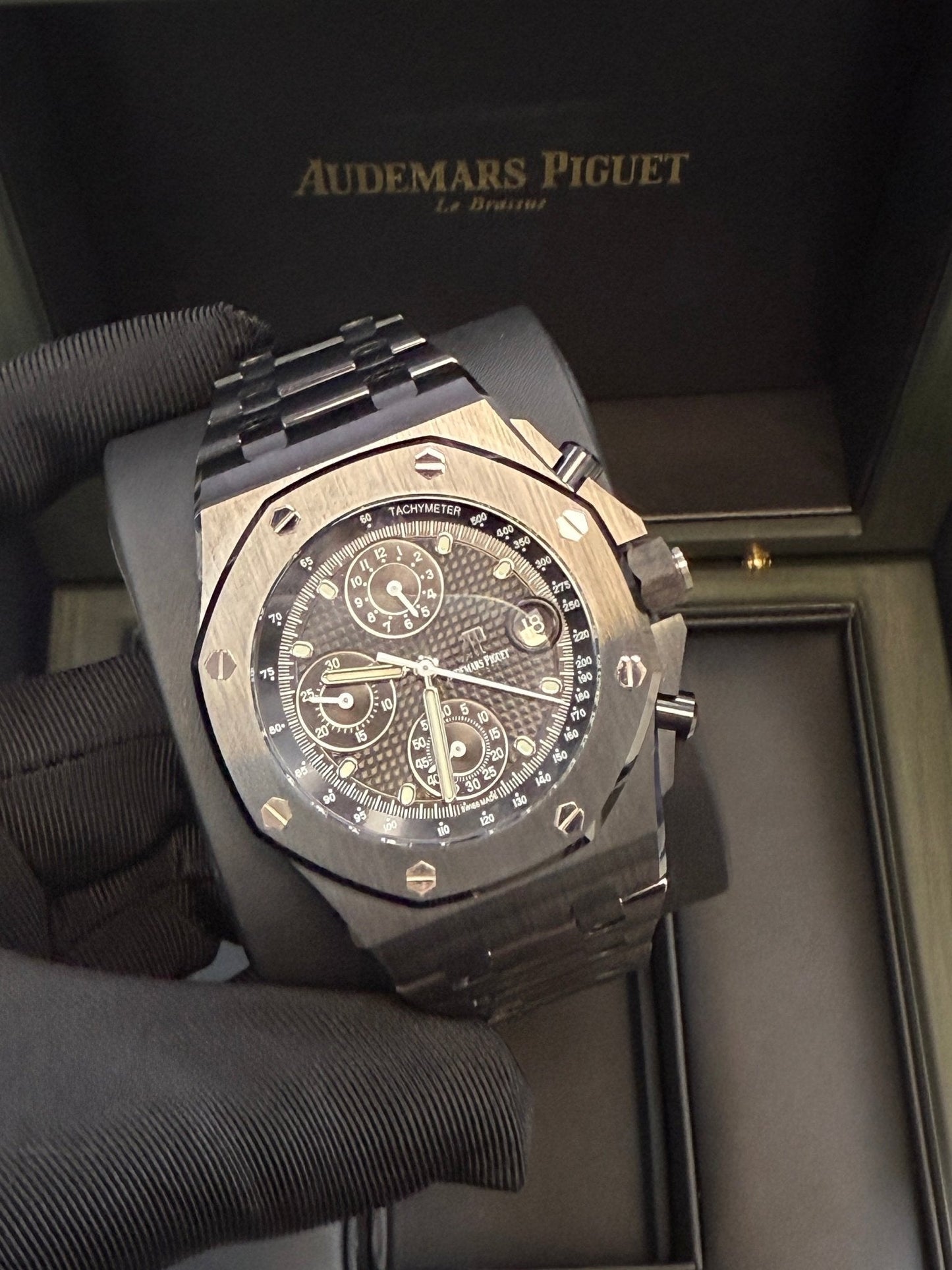 Audemars Piguet Royal Oak Offshore Chronograph Selfwinding Chronograph 42mm Black Dial Ceramic 26238CE.OO.1300CE.01