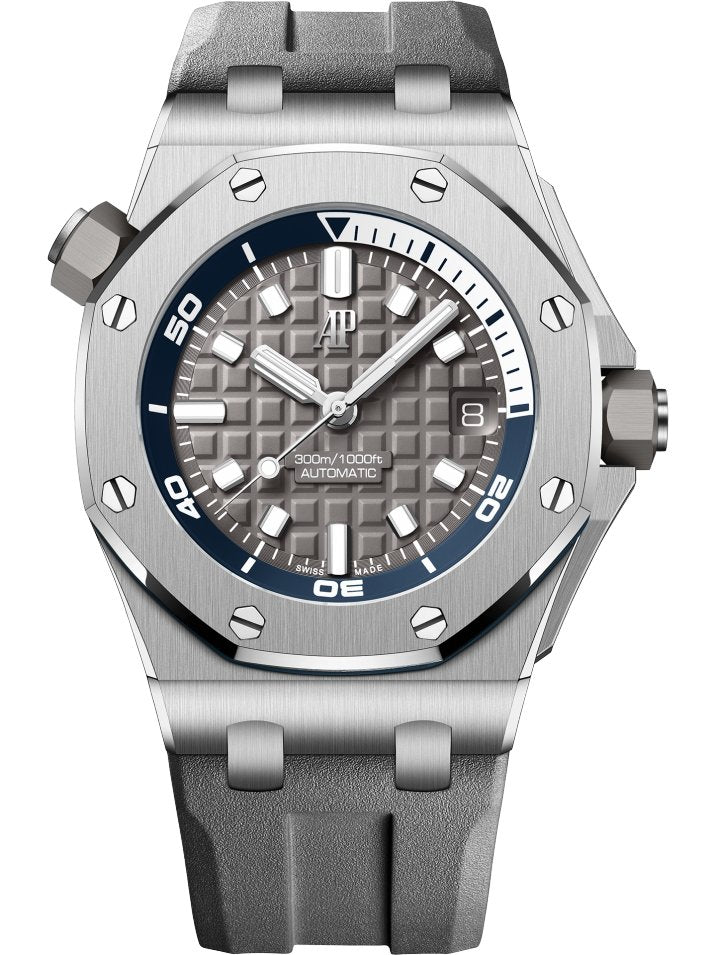 Audemars Piguet Royal Oak Offshore Diver Grey Dial (Reference # 15720ST.OO.A027CA.01)