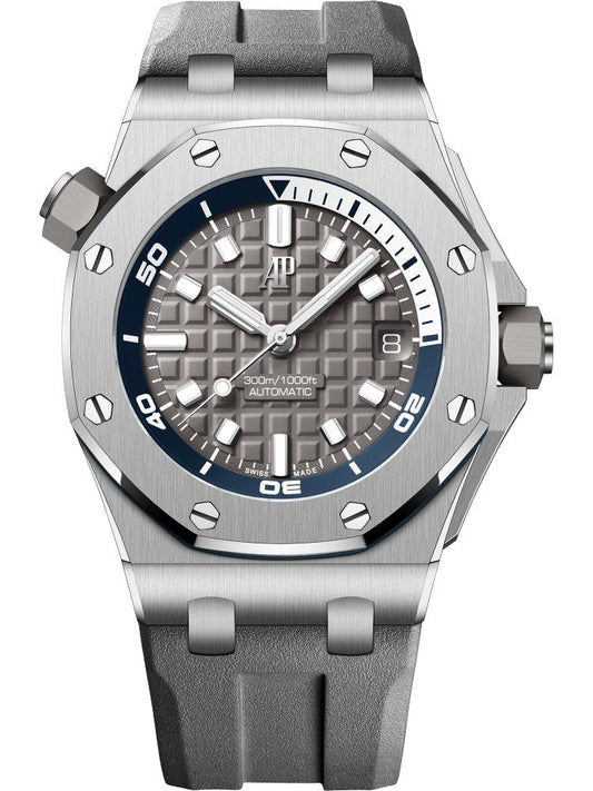 Audemars Piguet Royal Oak Offshore Diver Grey Dial (Reference # 15720ST.OO.A027CA.01)