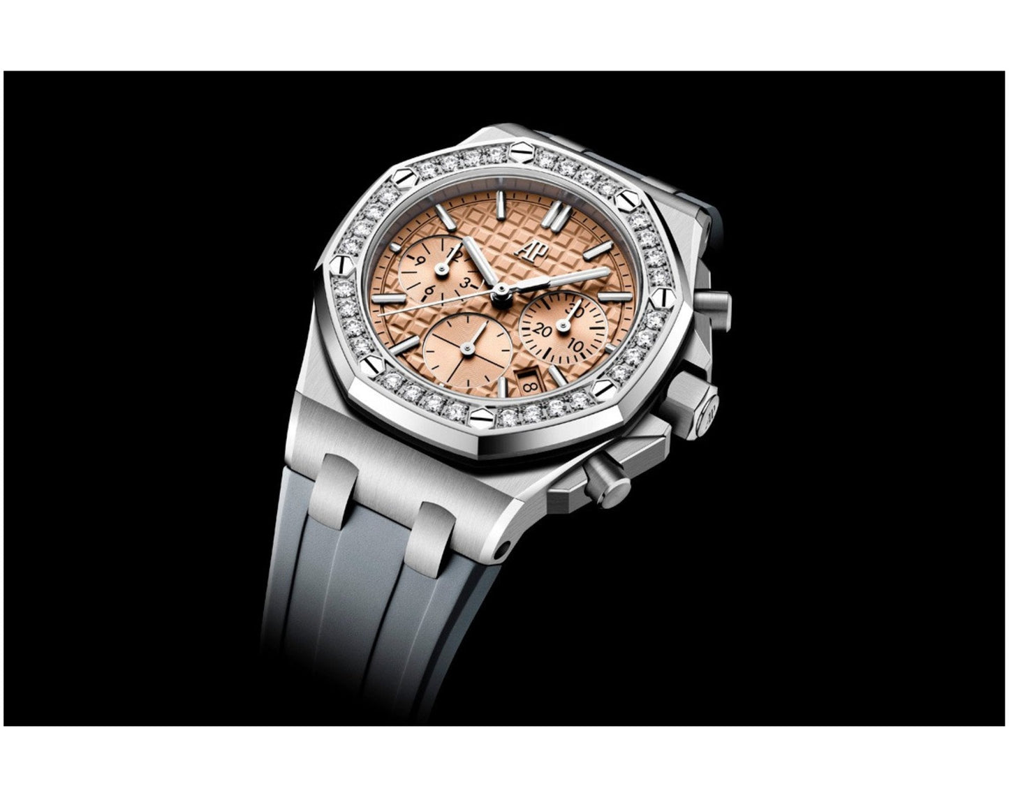Audemars Piguet Royal Oak Offshore Lady 37mm OFFSHORE SELFWINDING CHRONOGRAPH 26231ST.ZZ.A178CA.01 Salmon Dial Steel