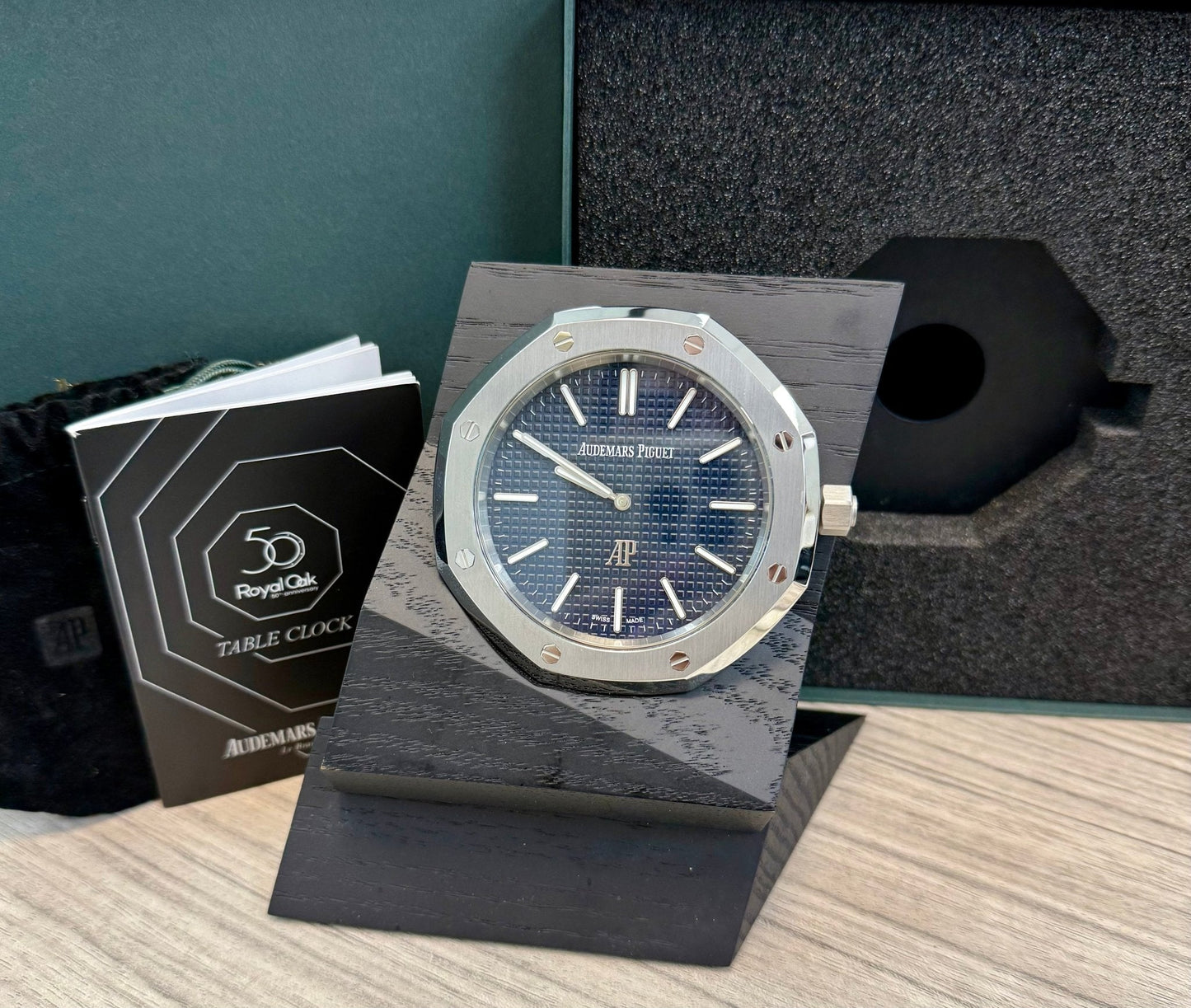 Audemars Piguet Royal Oak Offshore Table Clock 50th Royal Oak Limited To 2250 With Box