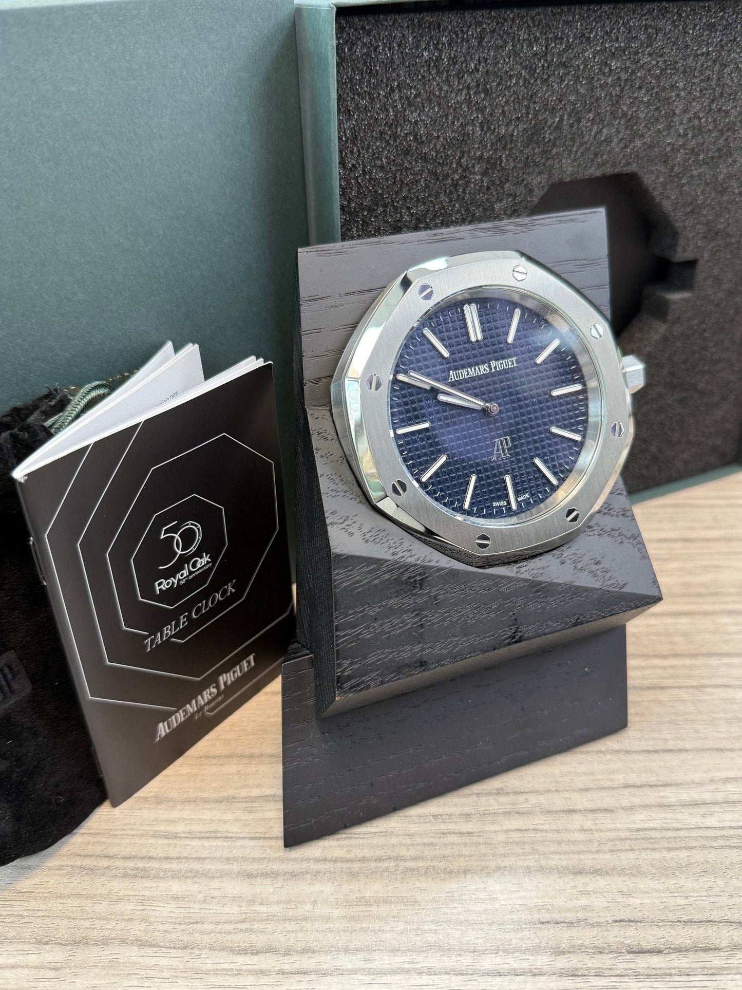 Audemars Piguet Royal Oak Offshore Table Clock 50th Royal Oak Limited To 2250 With Box