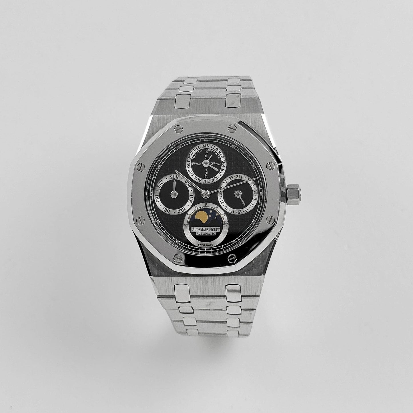 Audemars Piguet Royal Oak Perpetual Calendar 25820SP.O.0944SP.01 Stainless Steel Platinum Black Dial
