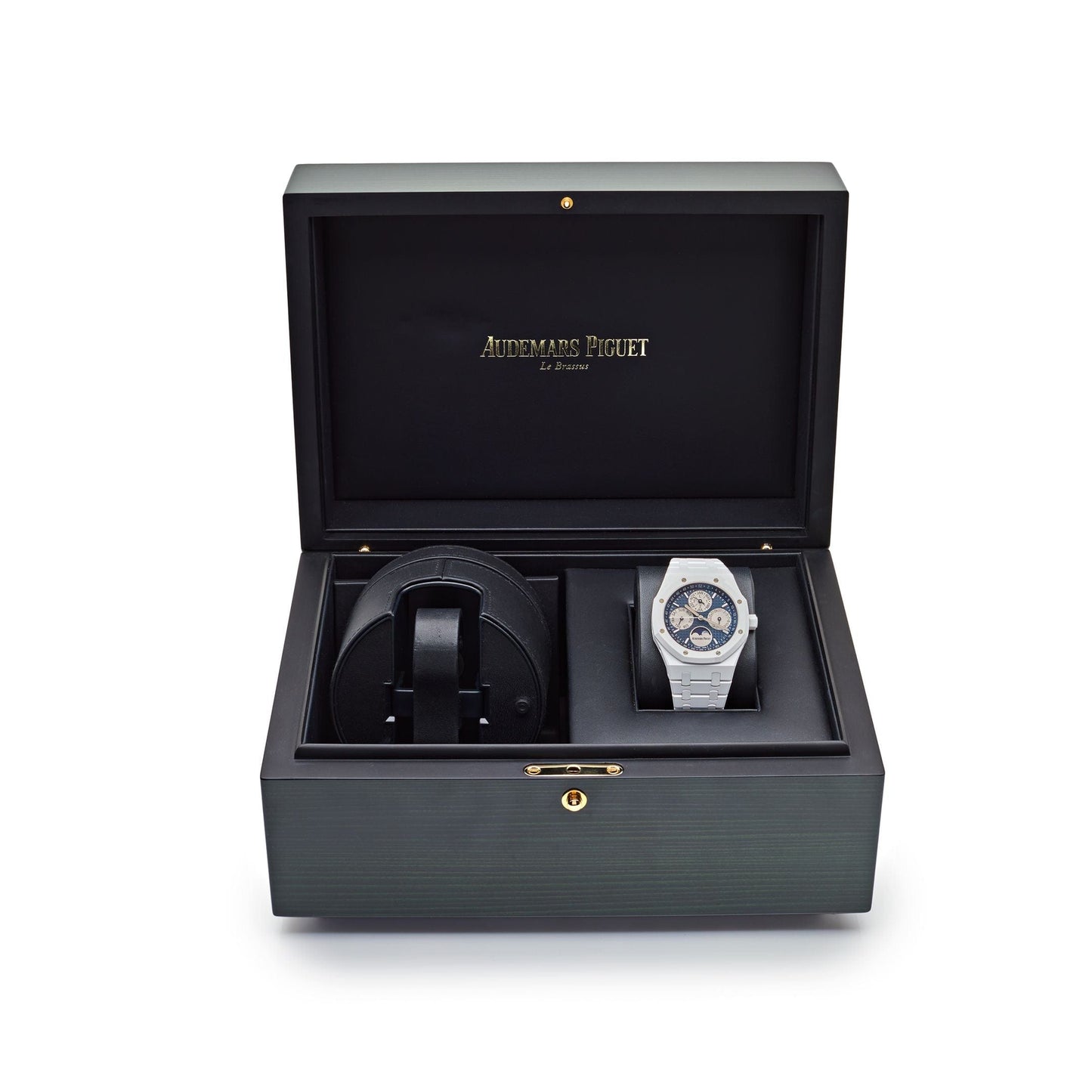 Audemars Piguet Royal Oak Perpetual Calendar 26579CB.OO.1225CB.01 White Ceramic Blue Dial