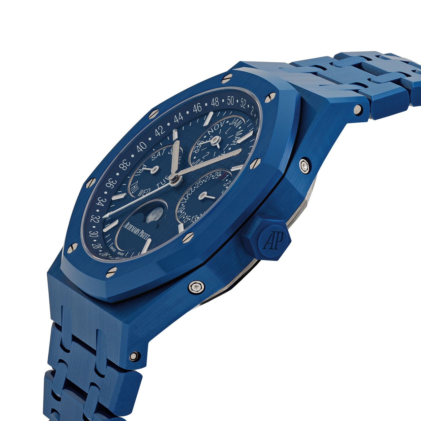 Audemars Piguet Royal Oak Perpetual Calendar 26579CS.OO.1225CS.01 Blue Ceramic Blue Dial