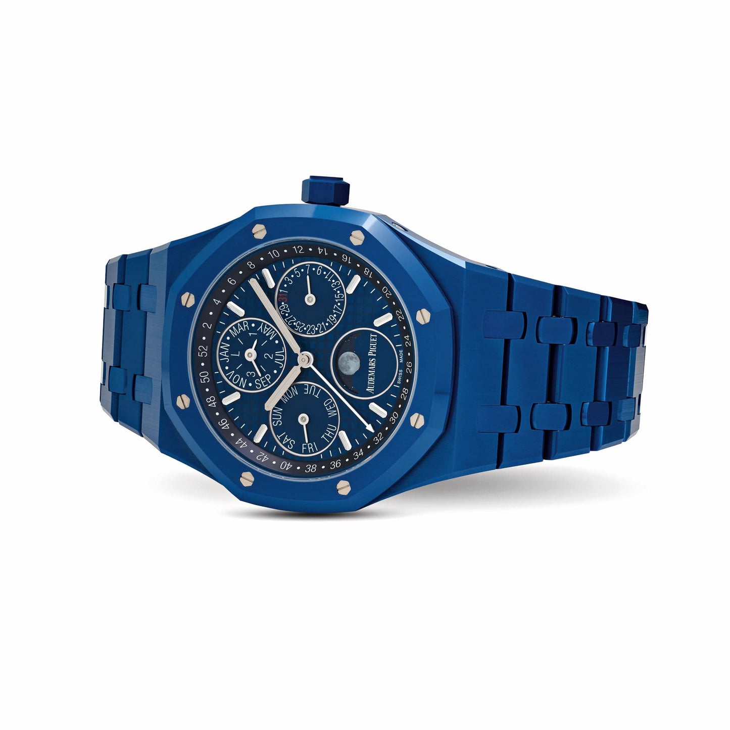 Audemars Piguet Royal Oak Perpetual Calendar 26579CS.OO.1225CS.01 Blue Ceramic Blue Dial
