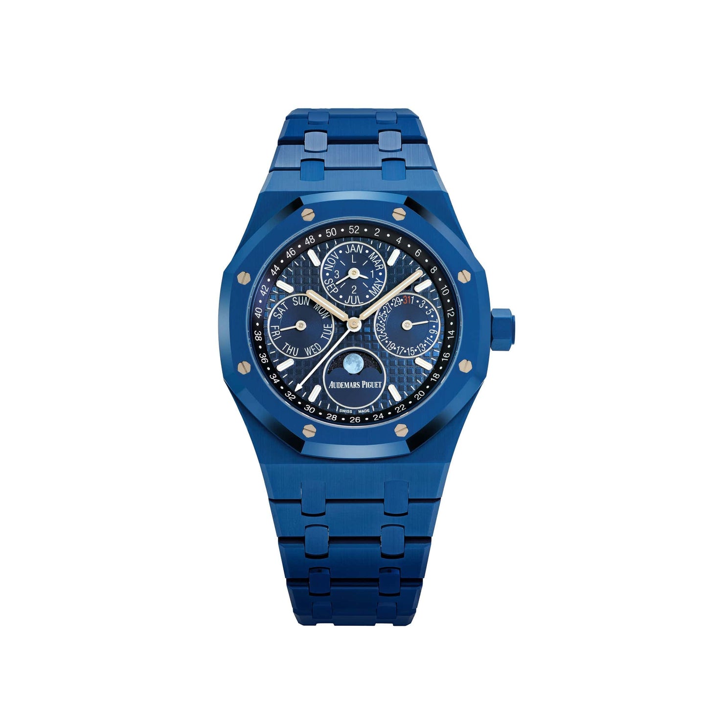 Audemars Piguet Royal Oak Perpetual Calendar 26579CS.OO.1225CS.01 Blue Ceramic Blue Dial