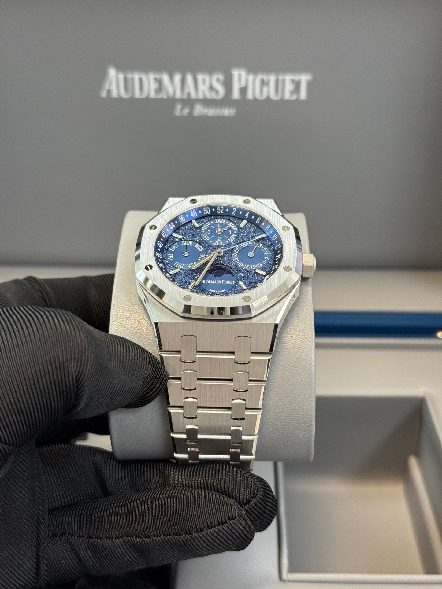 Audemars Piguet Royal Oak Perpetual Calendar “john Mayer” Limited of 200 pieces 41mm White Gold 26574BC.OO.1220BC.02