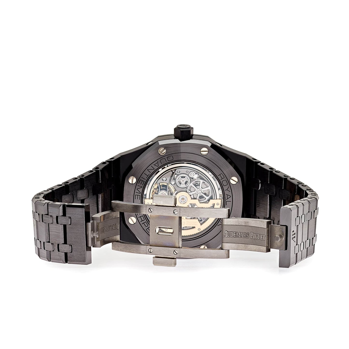 Audemars Piguet Royal Oak Perpetual Calendar 26585CE.OO.1225CE.01 Black Ceramic Openworked