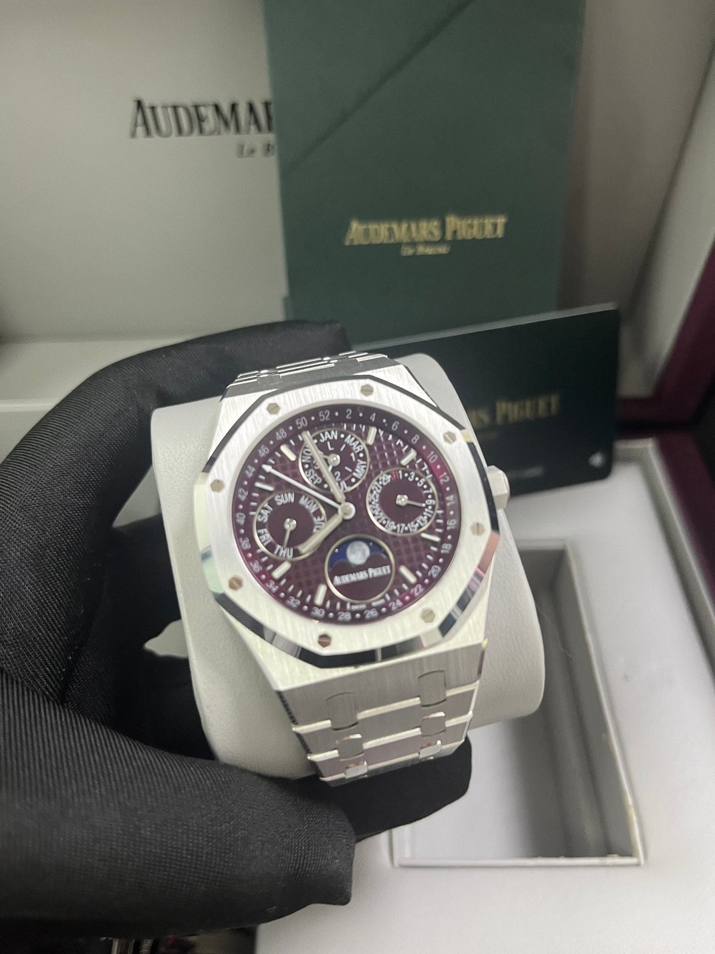 Audemars Piguet Royal Oak Perpetual Calendar SPECIAL EDITION 41mm Royal Oak Burgundy Dial 26574BC.OO.1220BC.01