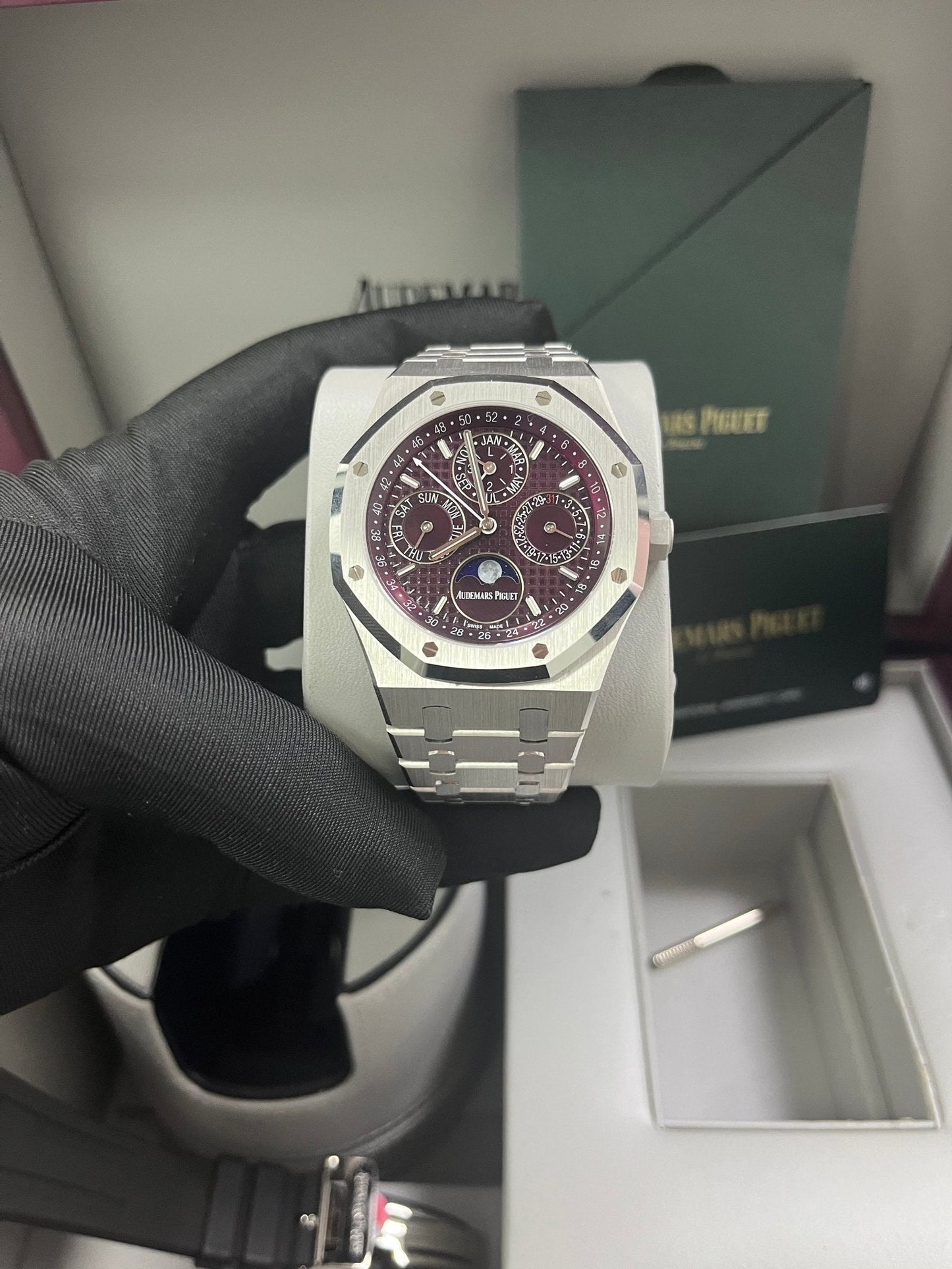 Audemars Piguet Royal Oak Perpetual Calendar SPECIAL EDITION 41mm Royal Oak Burgundy Dial 26574BC.OO.1220BC.01