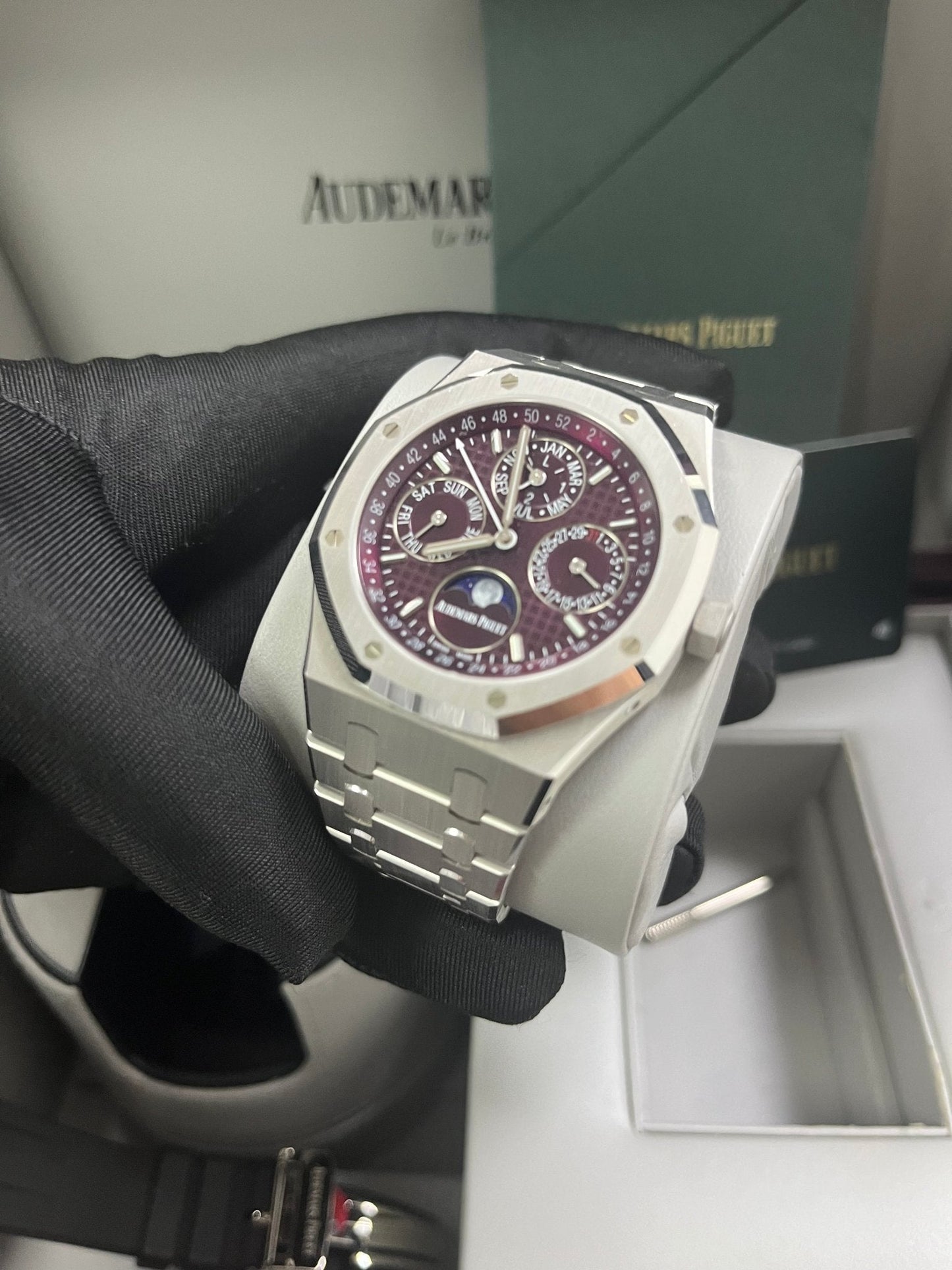 Audemars Piguet Royal Oak Perpetual Calendar SPECIAL EDITION 41mm Royal Oak Burgundy Dial 26574BC.OO.1220BC.01