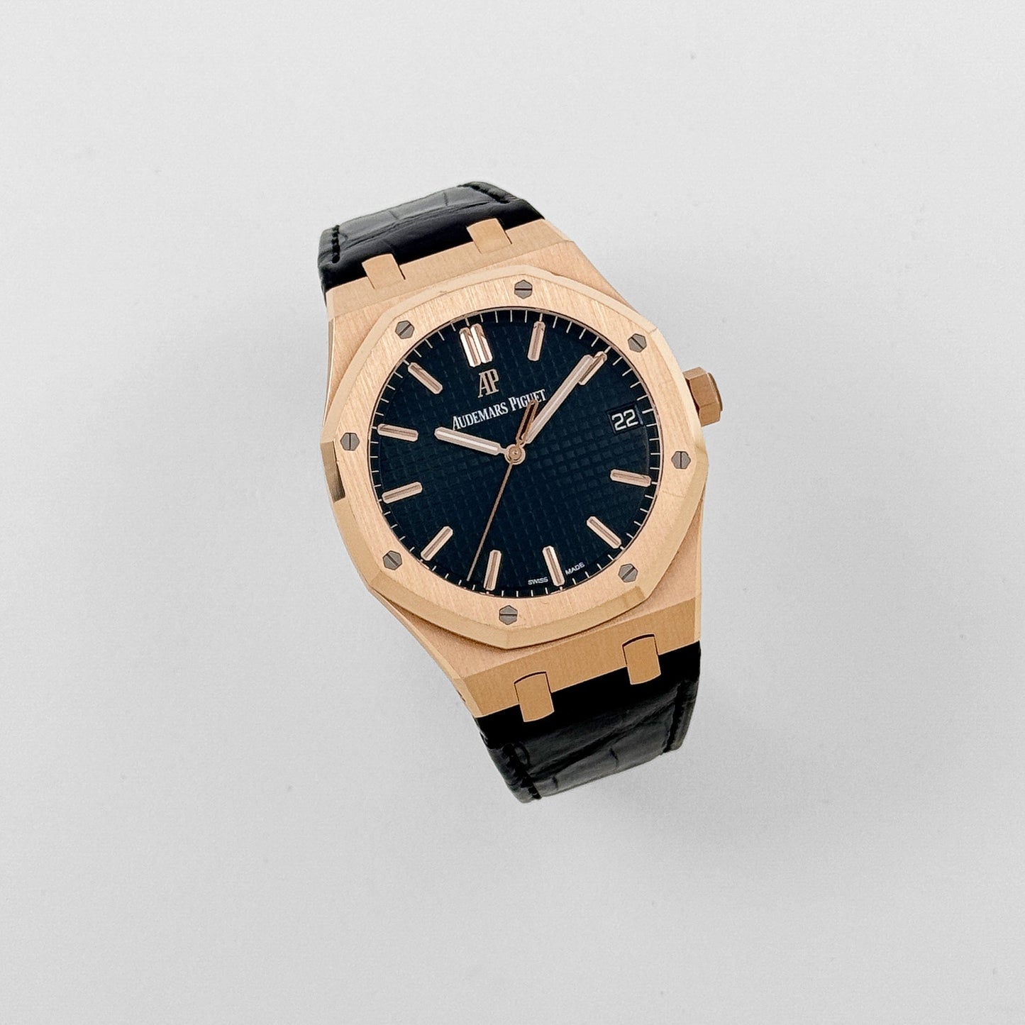 Audemars Piguet Royal Oak Selfwinding 15500OR.OO.D002CR.01 Rose Gold Black Dial (2019)