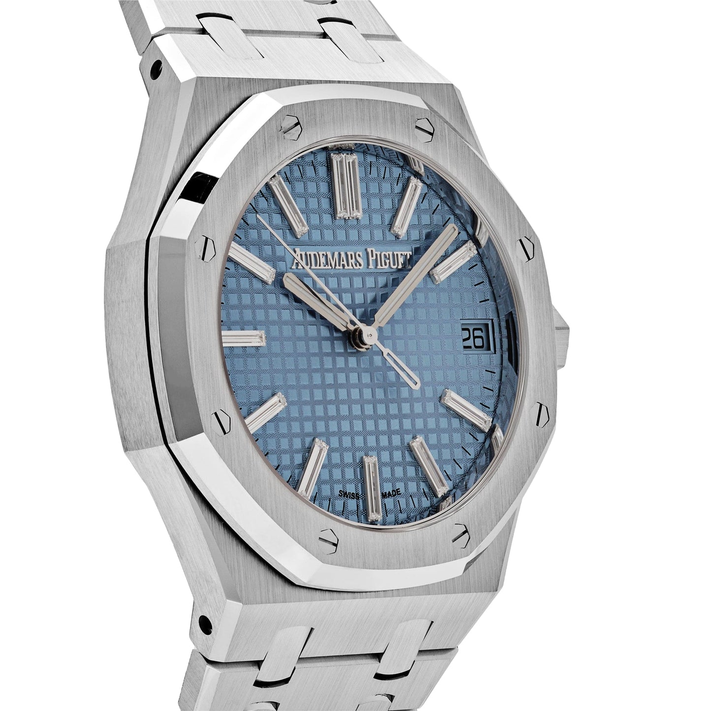 Audemars Piguet Royal Oak Selfwinding 15510BC.OO.1320BC.01 White Gold Blue Dial Limited Edition of 100
