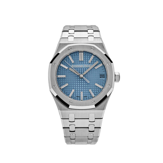 Audemars Piguet Royal Oak Selfwinding 15510BC.OO.1320BC.01 White Gold Blue Dial Limited Edition of 100