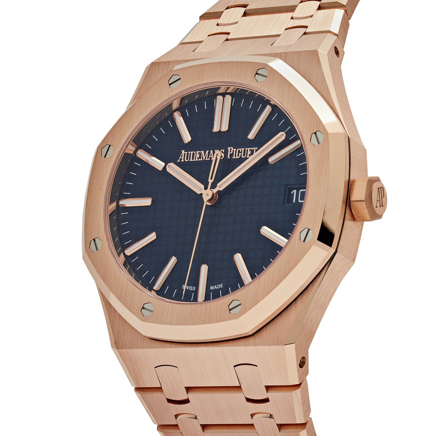 Audemars Piguet Royal Oak Selfwinding 15510OR.OO.1320OR.03 Rose Gold Blue Dial (2024)