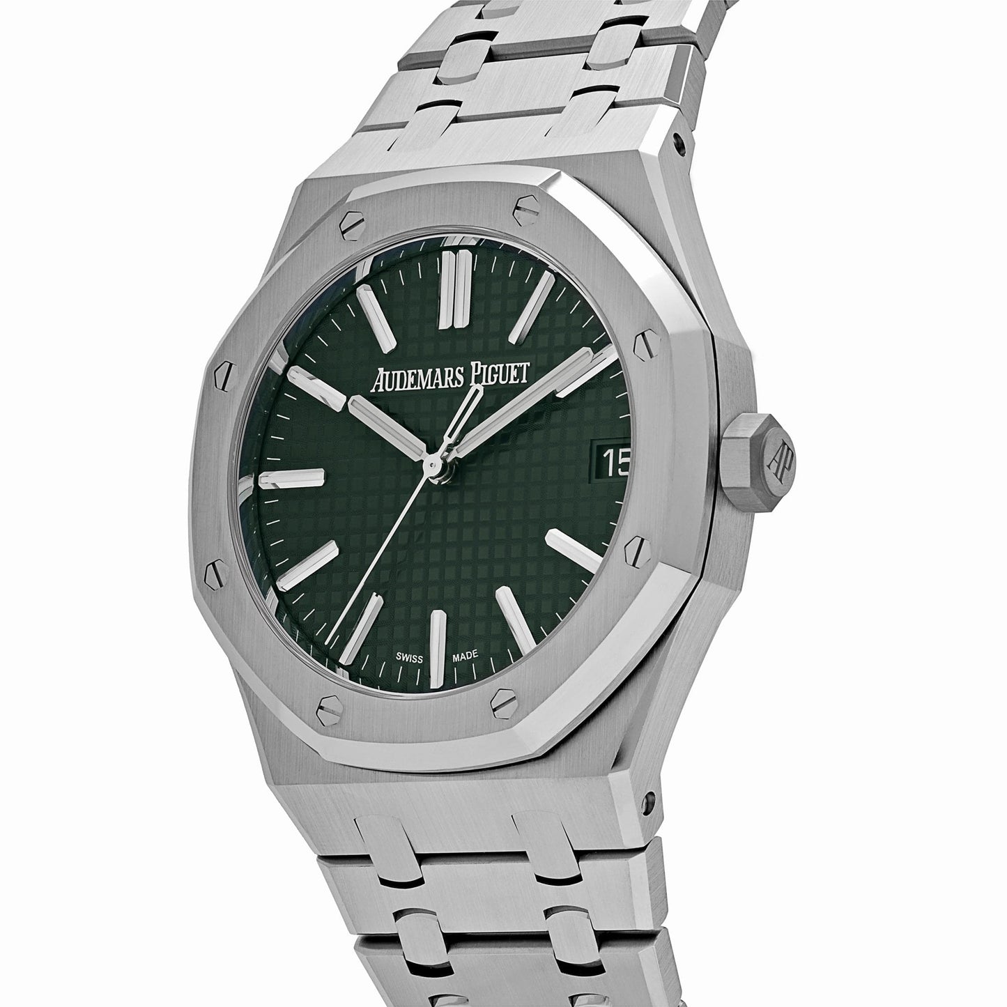 Audemars Piguet Royal Oak Selfwinding 15510ST.OO.1320ST.09 Stainless Steel Green Dial (2025)