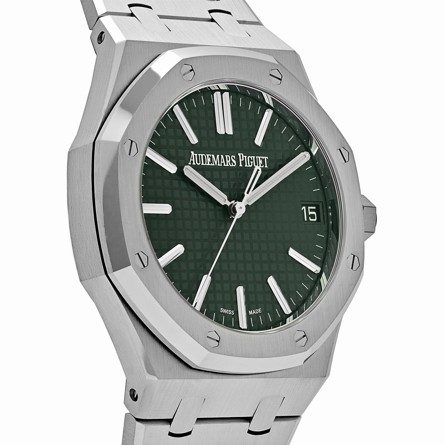 Audemars Piguet Royal Oak Selfwinding 15510ST.OO.1320ST.09 Stainless Steel Green Dial (2025)