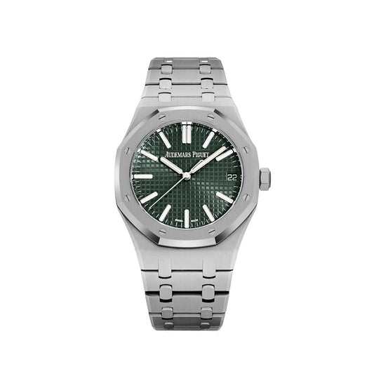 Audemars Piguet Royal Oak Selfwinding 15510ST.OO.1320ST.09 Stainless Steel Green Dial (2025)
