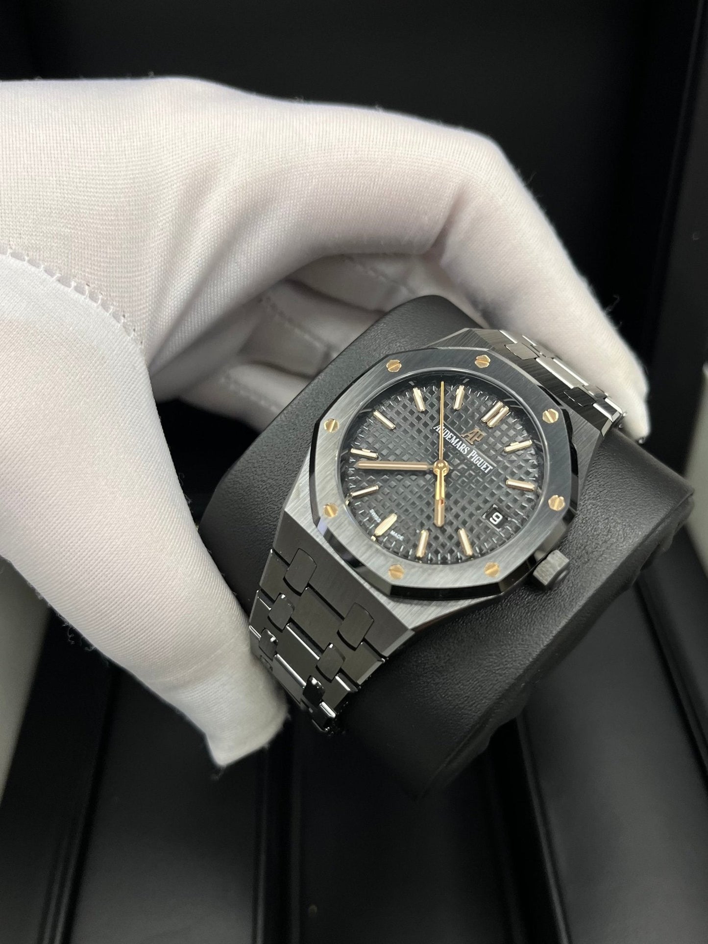 Audemars Piguet Royal Oak Selfwinding 34mm Black Ceramic 77350ce.oo.1266ce.01