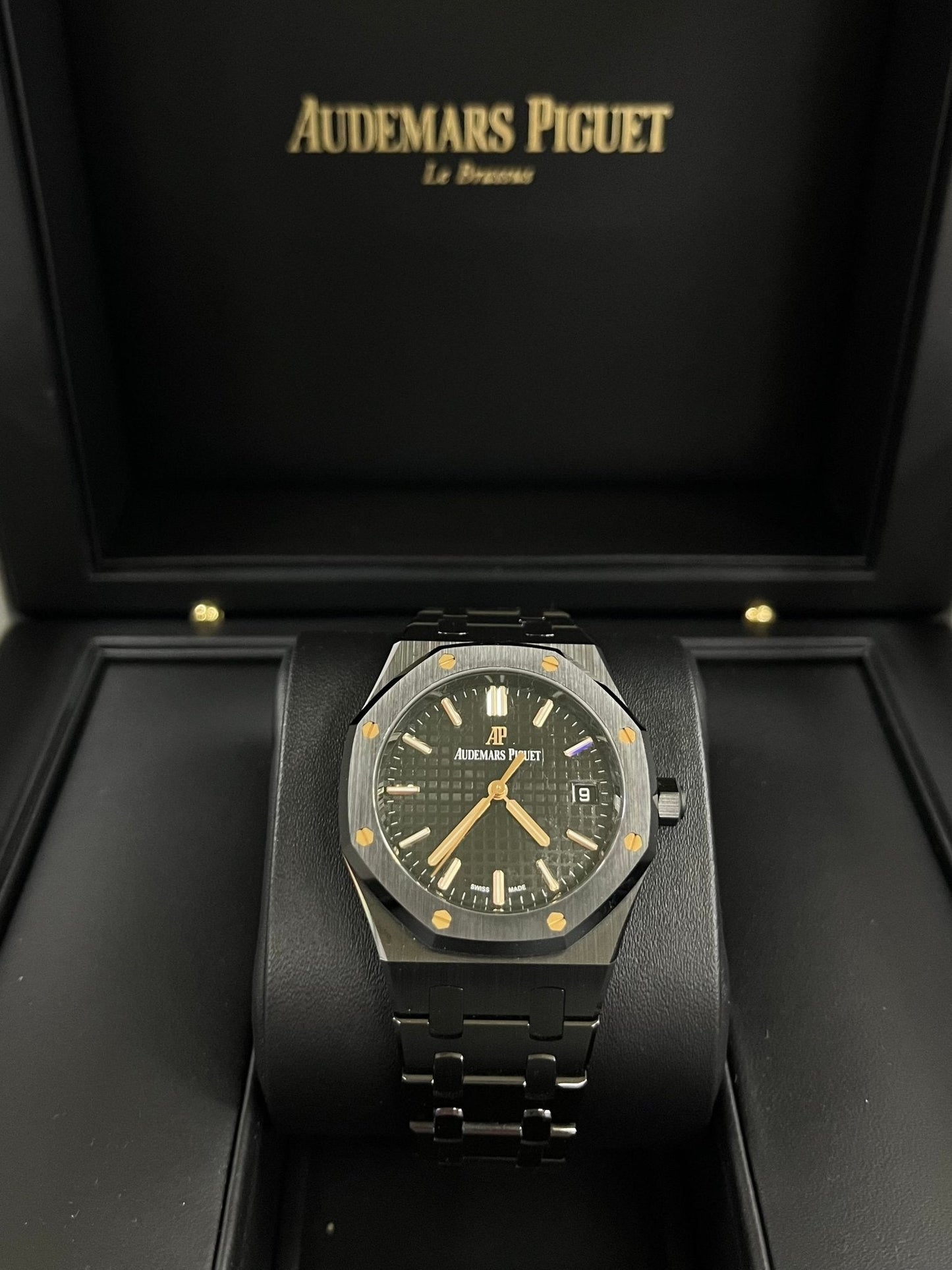 Audemars Piguet Royal Oak Selfwinding 34mm Black Ceramic 77350ce.oo.1266ce.01