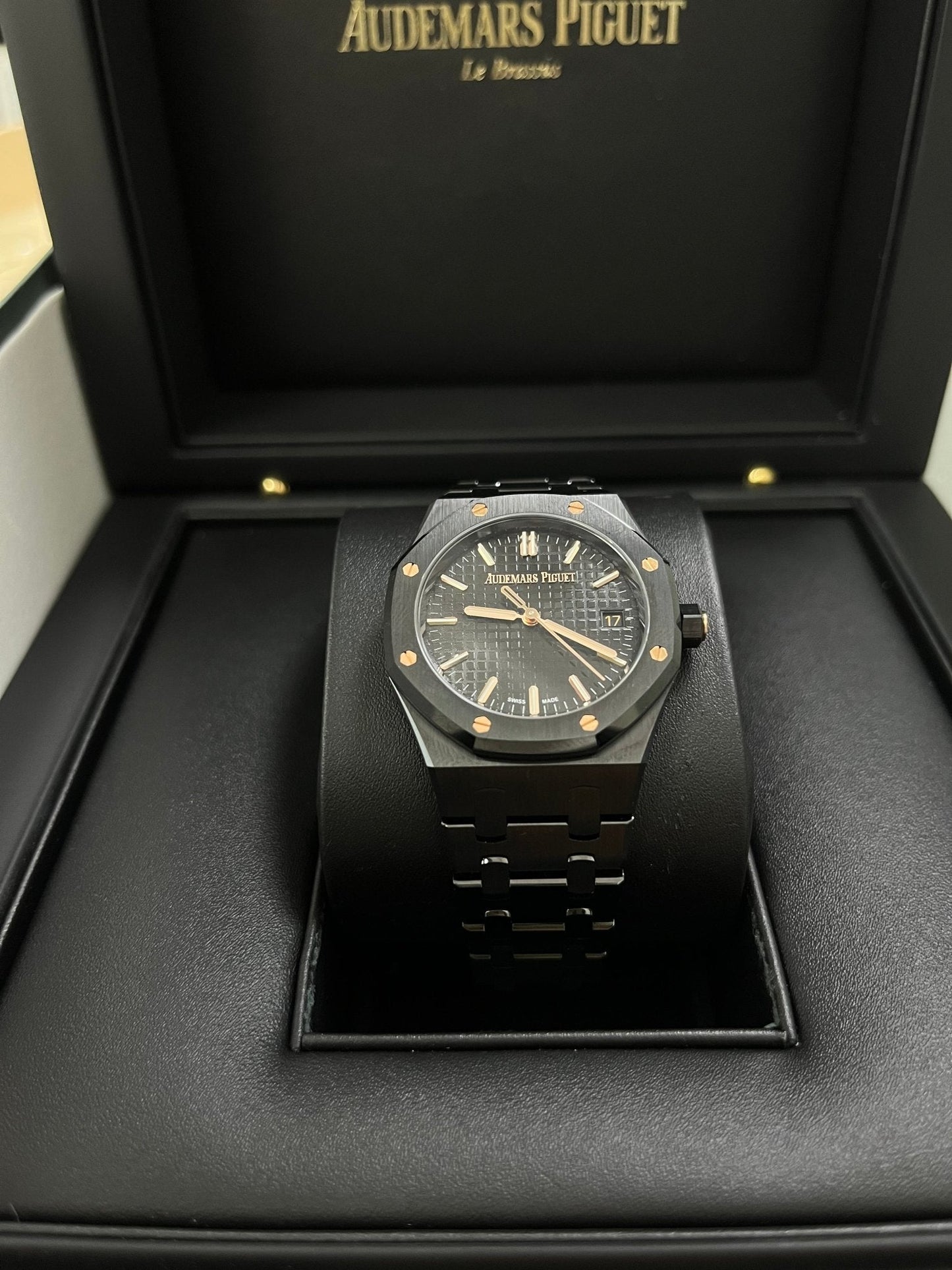 Audemars Piguet Royal Oak Selfwinding 34mm Black Ceramic 77350CE.OO.1266CE.03.A
