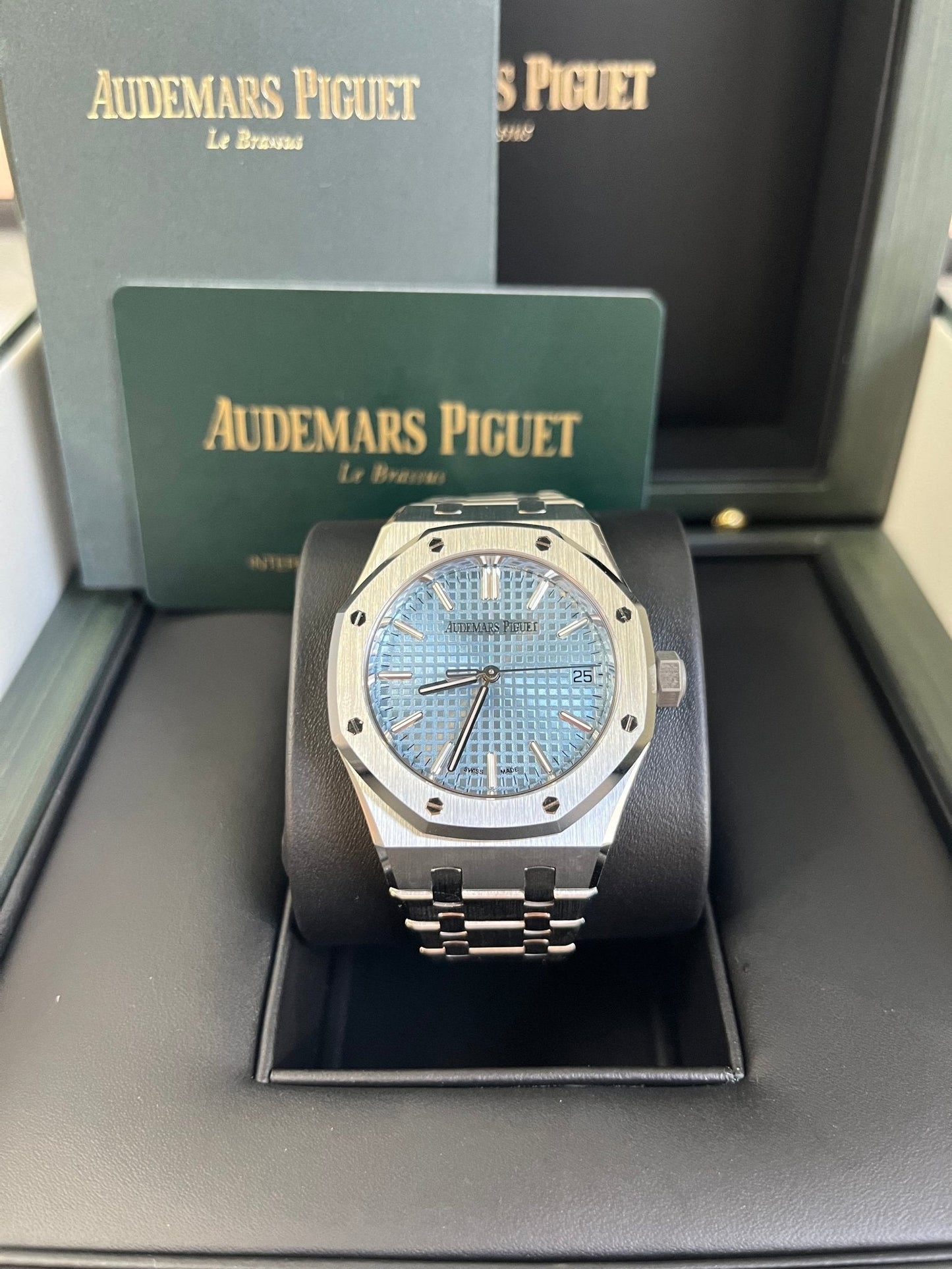 Audemars Piguet Royal Oak Selfwinding 37mm Ice Blue Dial 15550ST.OO.1356ST.08