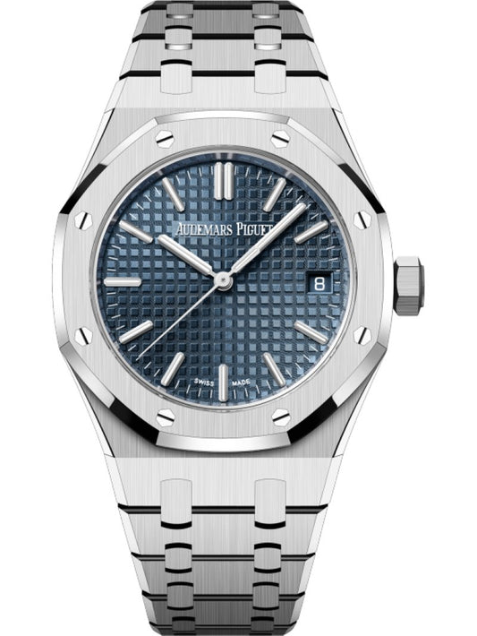 Audemars Piguet Royal Oak Selfwinding 37mm Stainless Steel Blue Dial 50th anniversary 15550ST.OO.1356ST.02