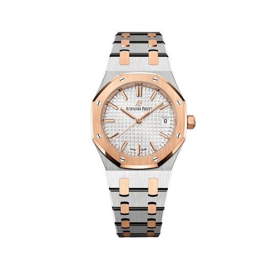 Audemars Piguet Royal Oak Selfwinding 15450SR.OO.1256SR.01 Two-Tone Silver Dial