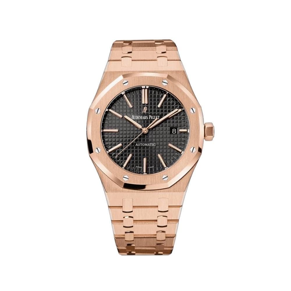 Audemars Piguet Royal Oak Selfwinding 15400OR.OO.1220OR.01 Rose Gold Black Dial