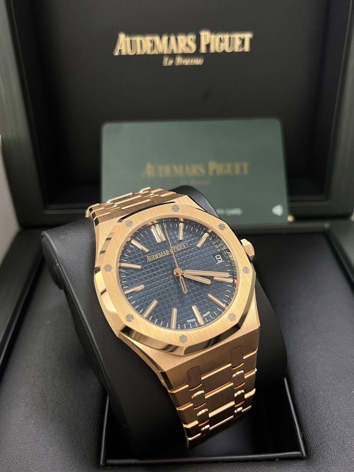 Audemars Piguet Royal Oak Selfwinding "50th Anniversary" Blue Dial 15510OR.OO.1320OR.01