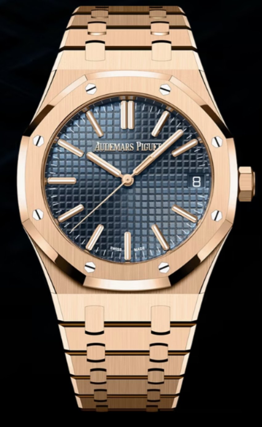 Audemars Piguet Royal Oak Selfwinding "50th Anniversary" Blue Dial 15510OR.OO.1320OR.01