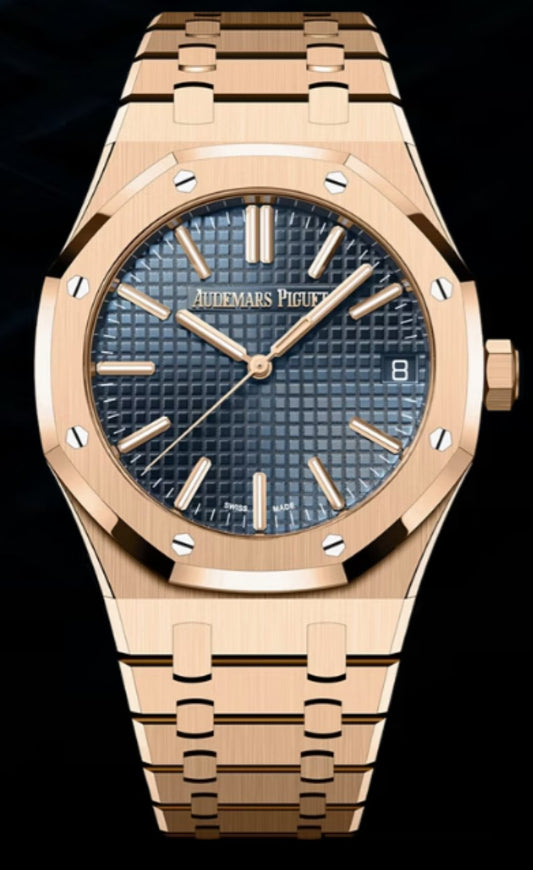 Audemars Piguet Royal Oak Selfwinding "50th Anniversary" Blue Dial 15510OR.OO.1320OR.01