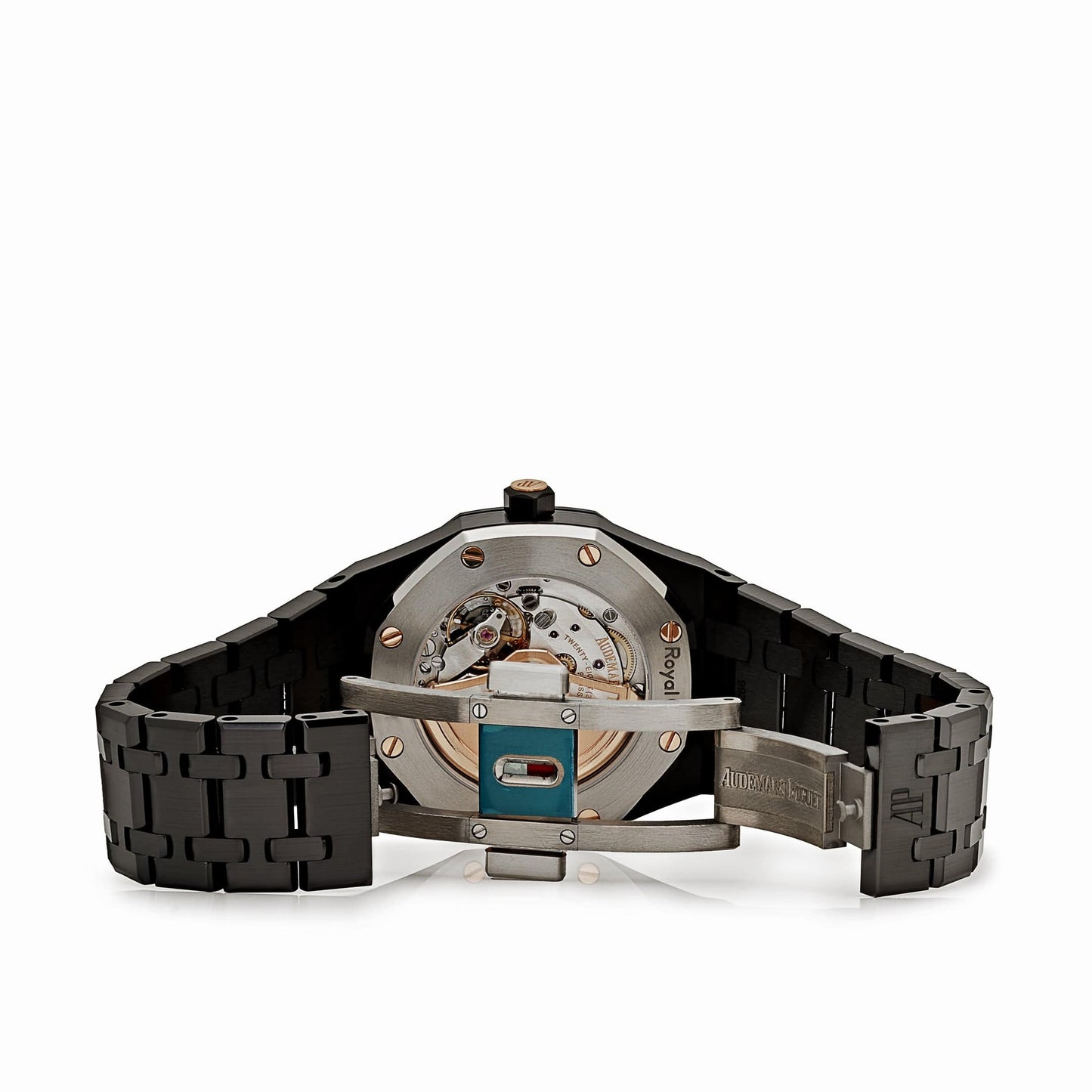 Audemars Piguet Royal Oak Selfwinding 77350CE.OO.1266CE.01 'Ladies' Black Ceramic Black Dial