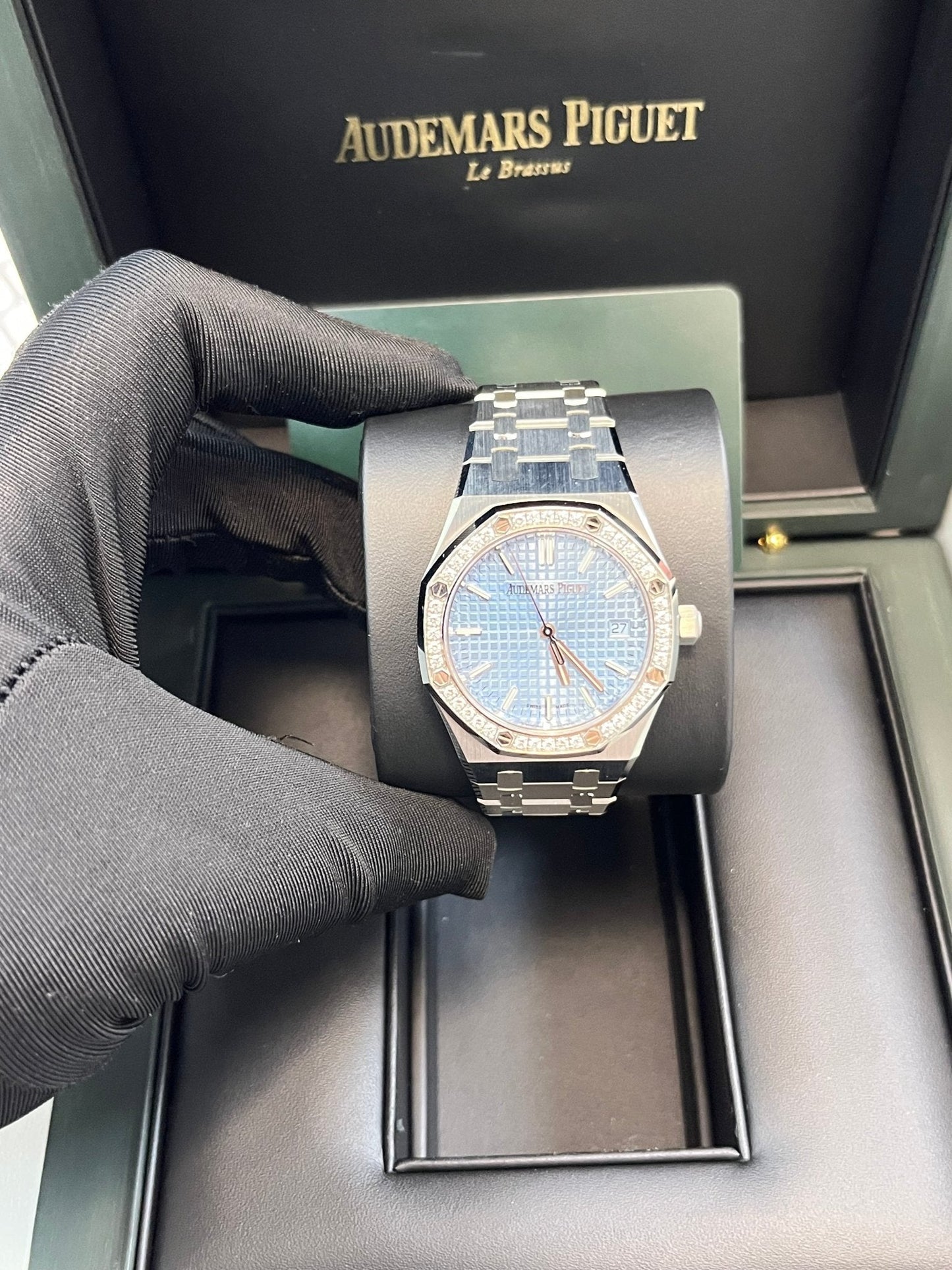 Audemars Piguet Royal Oak Selfwinding Ice Blue Dial 77451ST.ZZ.1361ST.03