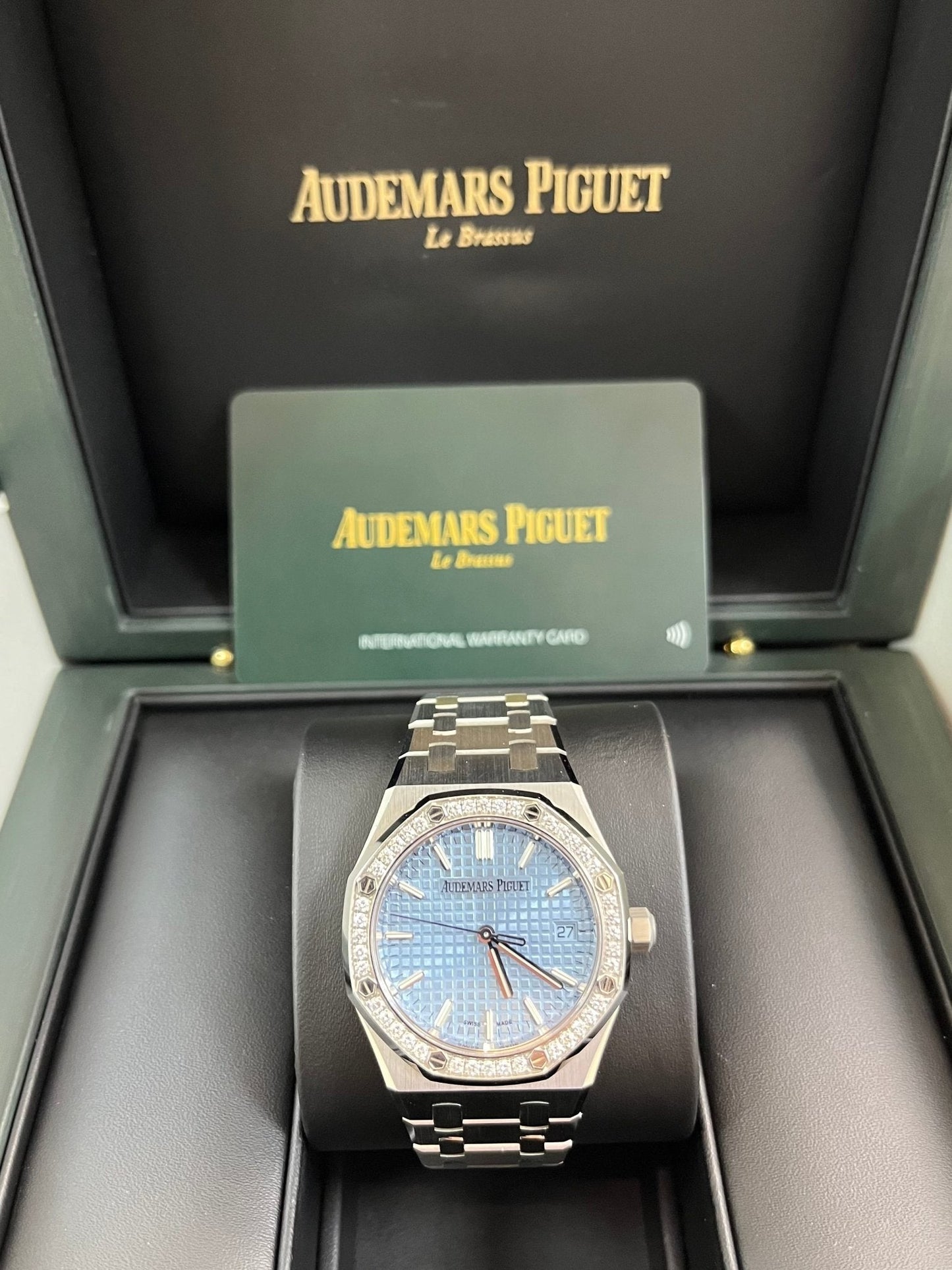 Audemars Piguet Royal Oak Selfwinding Ice Blue Dial 77451ST.ZZ.1361ST.03