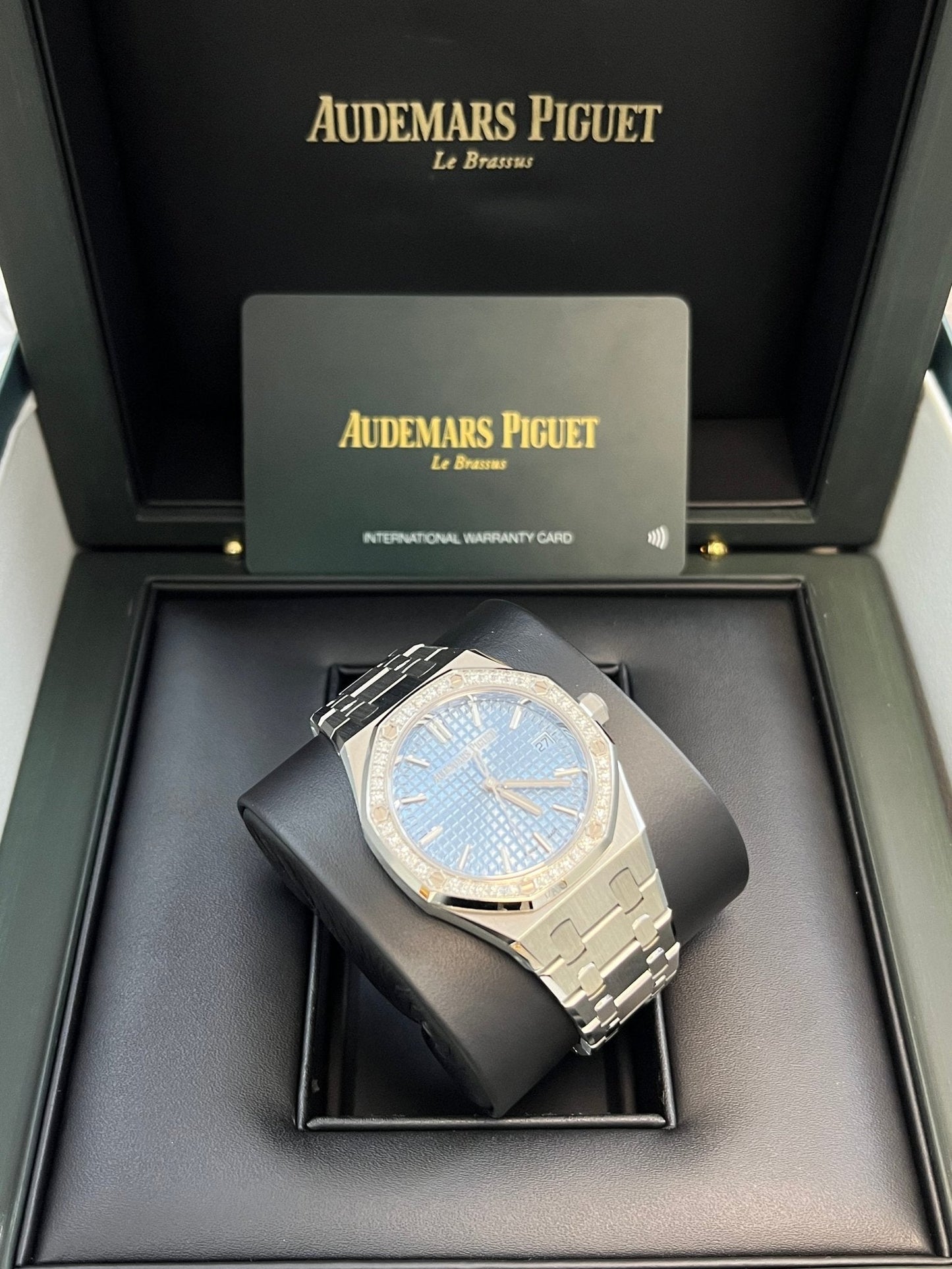 Audemars Piguet Royal Oak Selfwinding Ice Blue Dial 77451ST.ZZ.1361ST.03