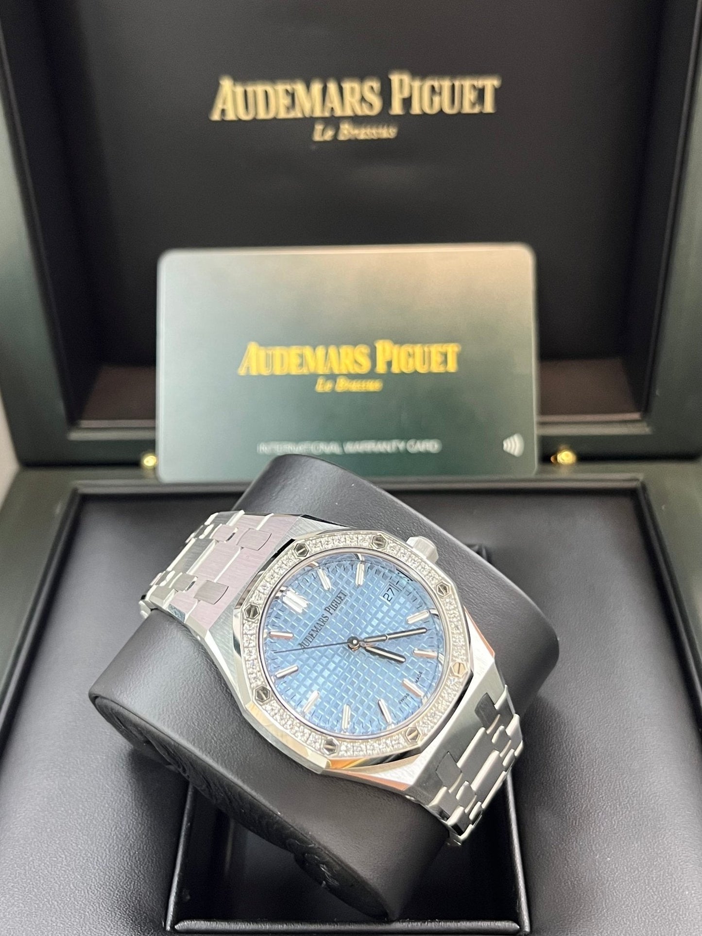 Audemars Piguet Royal Oak Selfwinding Ice Blue Dial 77451ST.ZZ.1361ST.03