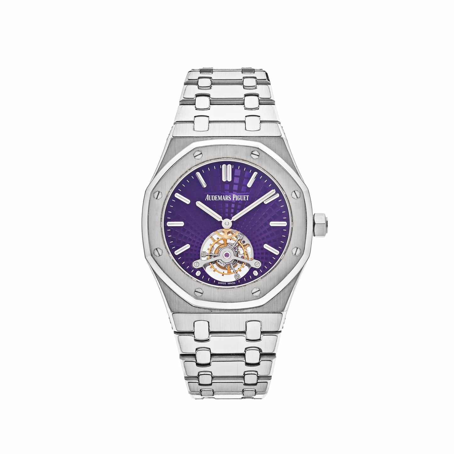 Audemars Piguet Royal Oak Tourbillon Extra Thin Purple Dial 26522ST.OO.1220ST.01