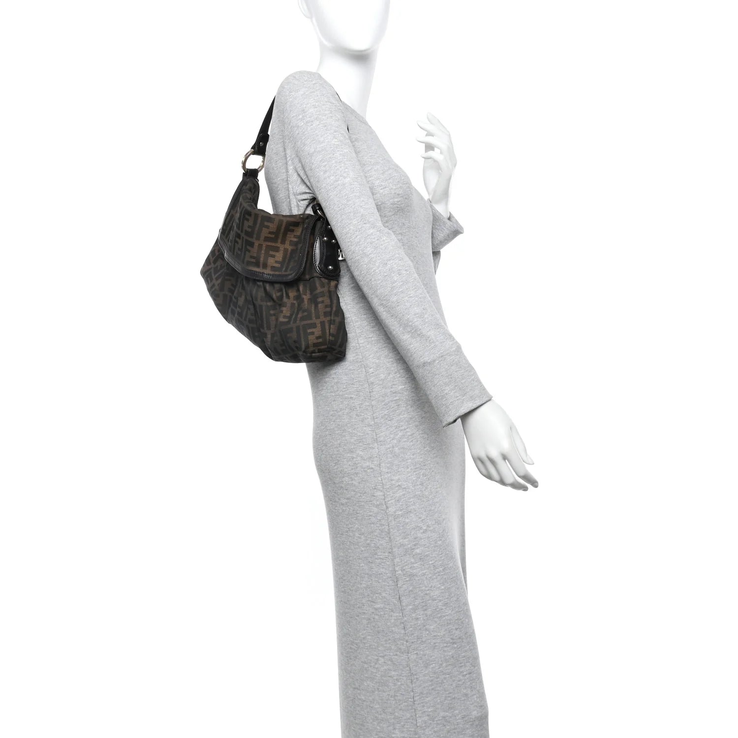 Zucca Medium Chef Shoulder Bag Tobacco